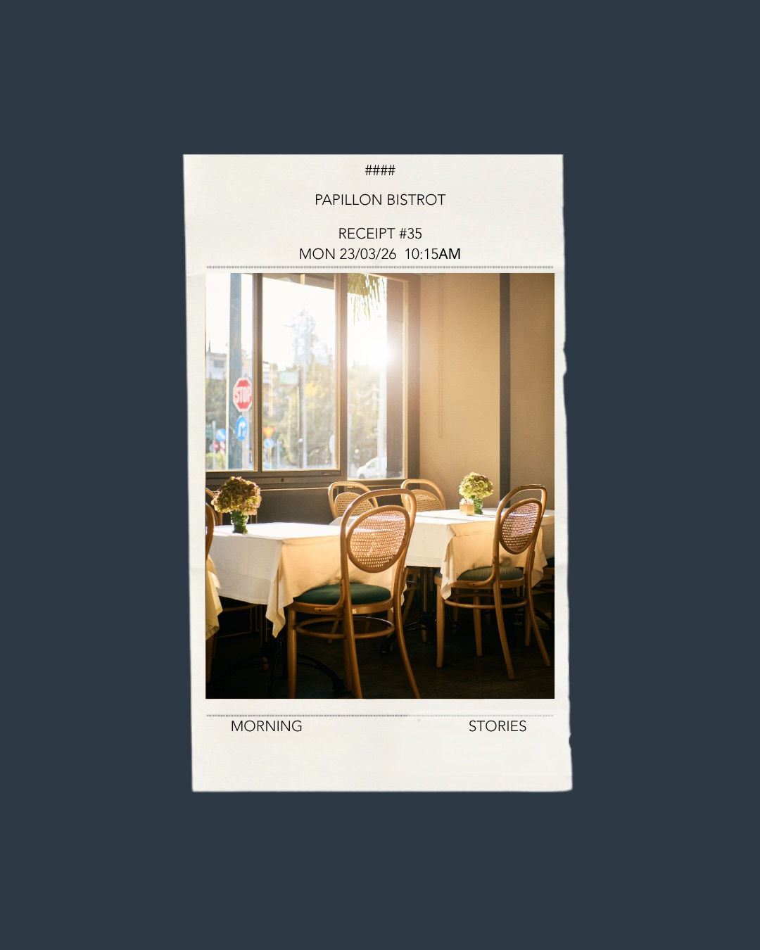 🧾Not a receipt.
Just a record of how the morning felt here.
🤍Save this for your next coffee moment.
#morningvibes #papillonbistrot