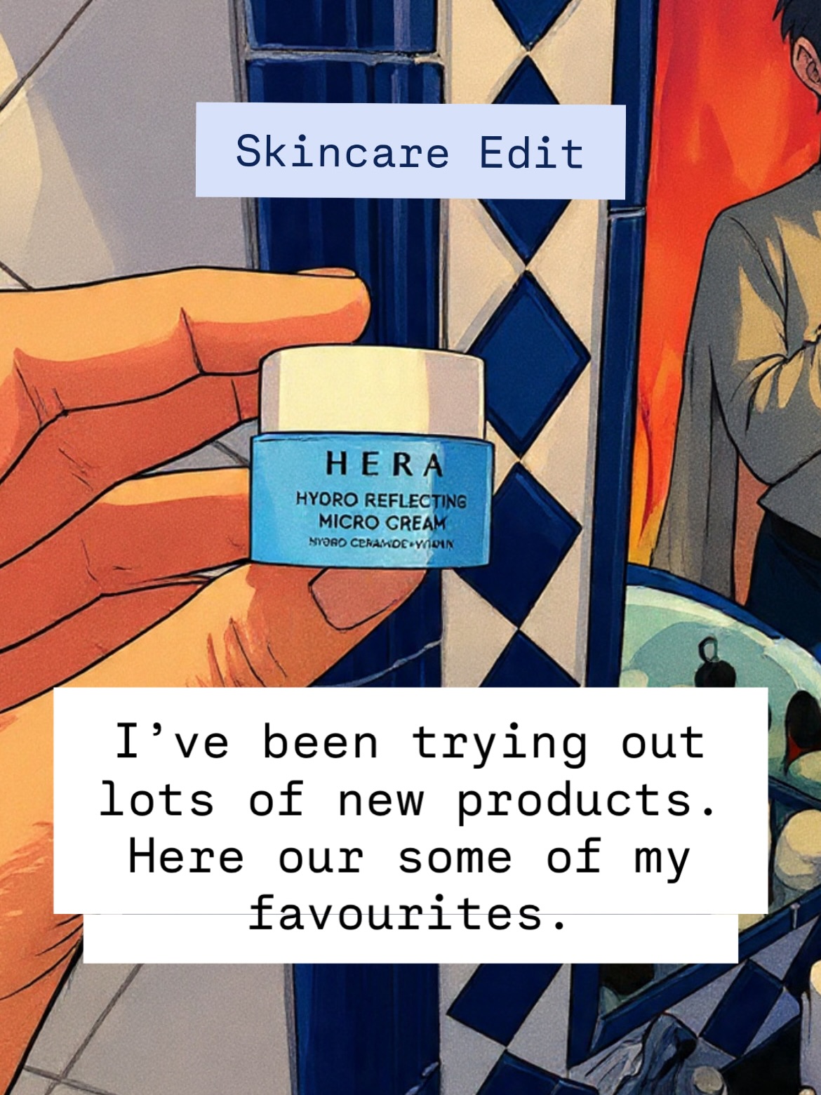 Always on the hunt for new skincare 🔎🔦