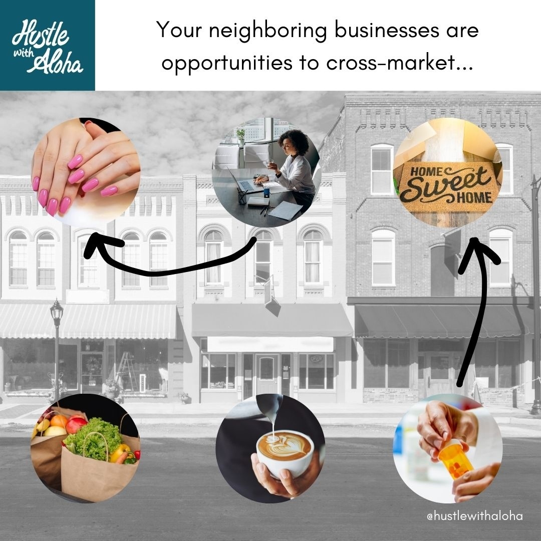 🏡 Neighboring businesses to yours represent several unique opportunities for marketing and collaboration. In this post I go into 5 ideas for how you can hui together with companies next door to benefit one another.
To summarize:
1️⃣ Bundle offerings & cross promote to expand your reach
2️⃣ Extend a neighbor discount to win new regulars and malama existing ones
3️⃣ Connect with owners & managers to leverage each others networks
4️⃣ Spread holiday aloha to neighbors
5️⃣ Take an active role in who occupies adjacent commercial space
These ideas are just the tip of the iceberg for how you can hustle with aloha with neighboring businesses! Got more ideas? 🧠 Share them in a comment or DM me! Together we can help one another thrive - and everyone will rise.💪
#hustlewithaloha #diymarketing #supportlocal #entrepreneur #islandlife