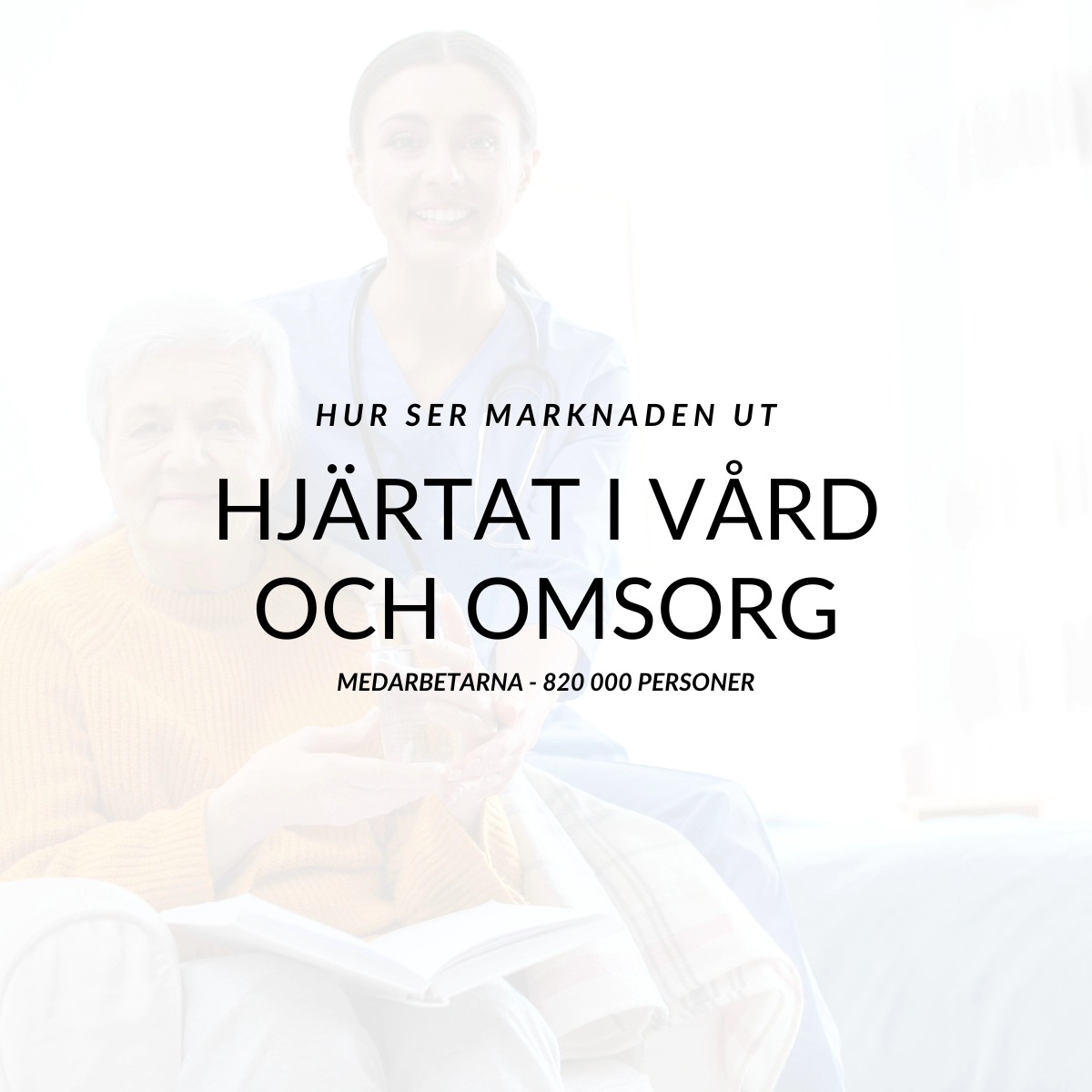 Vård- och omsorgsbranschen sysselsätter nästan 820 000 personer i Sverige, och av dessa arbetar en fjärdedel för privata aktörer.
Under det senaste decenniet har antalet anställda ökat med över 11 %, vilket visar på en stark tillväxt inom sektorn.
En positiv trend är att en majoritet av vårdstudenterna föredrar att arbeta hos privata arbetsgivare, vilket visar att den privata sektorn har mycket att erbjuda när det gäller möjligheter till karriärutveckling och påverkan på arbetssituationen.
Denna utveckling gör vård och omsorg till en attraktiv marknad för både investerare och framtida medarbetare.
Källa: SCB & Vårdföretagarna, 2022
#vård #omsorg #företag #Sjuksköterska #undersköterska #företagsmäklare