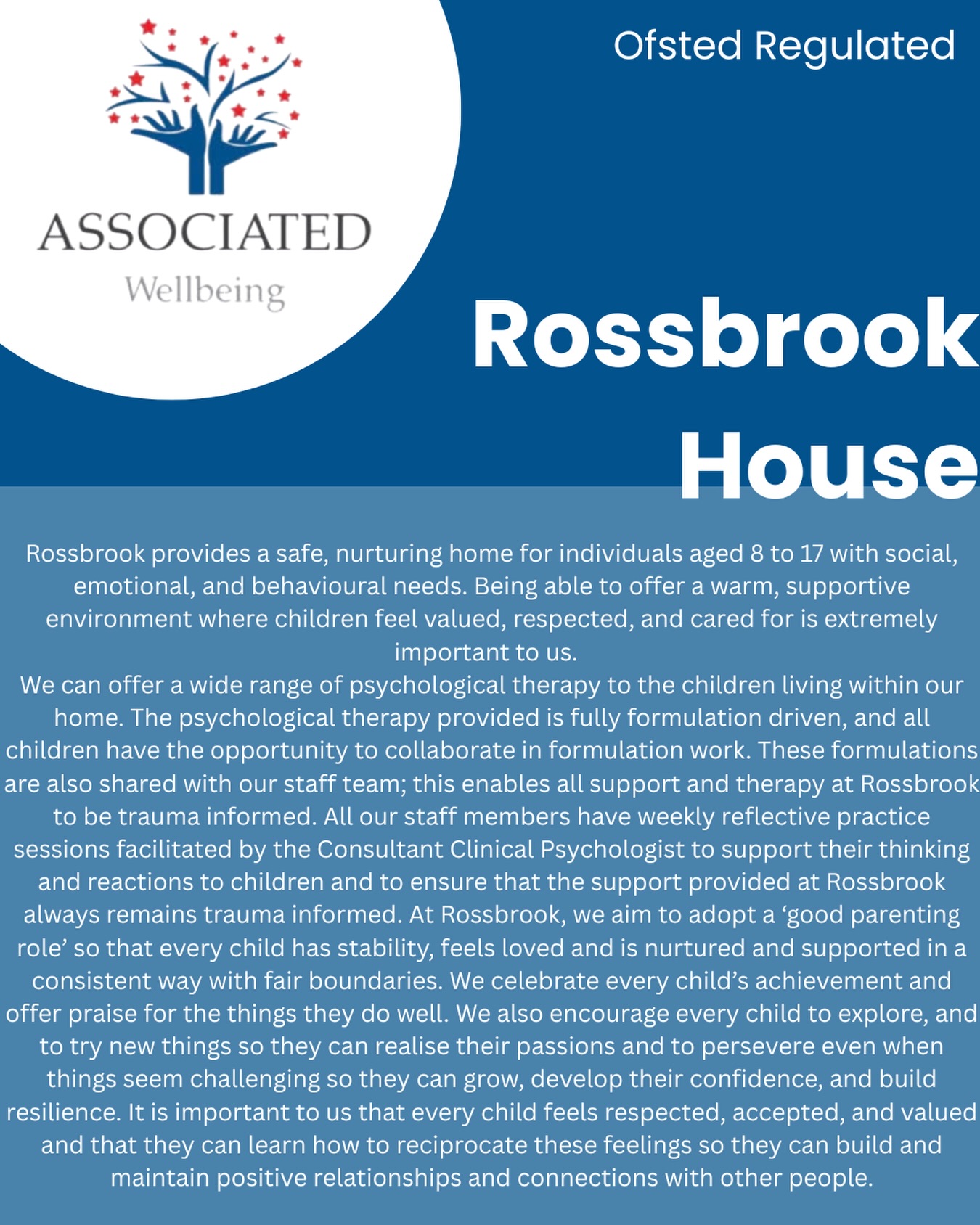 Introducing Rossbrook House - one of our Ofsted regulated homes💙🏡