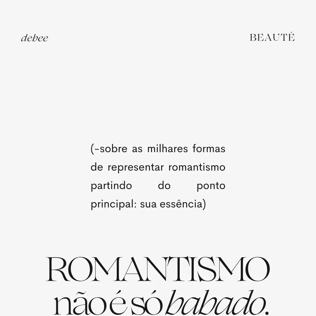 Jantares à luz de velas, vestidos, rendas, babados, o filme Orgulho e Preconceito... Tudo isso faz parte do universo que enxergamos tradicionalmente como romântico. E de fato, não tem como negar que eles são, não é?
.
.
.
#estiloromântico #essenciaromântica #essenciasdeestilo #estilopessoal #imagemeestilo #feminilidade