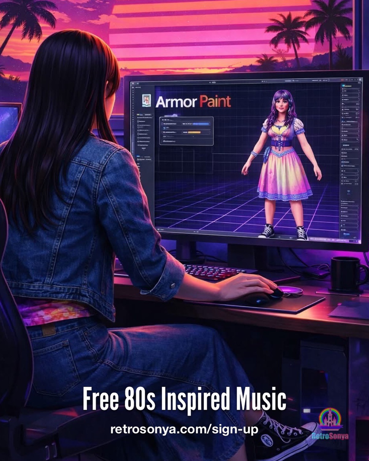 Booting up a memory from the polygon past… 🎮
Back in my college days, I was out here wrestling with Maya 3D like it was a final boss. Navigation? A whole side quest. Then, a couple of years later, my student license expired and BAM… got shoved into Blender like, “good luck, kid.”
At first? Wasn’t my jam.
Now? Blender’s my ride-or-die. Go figure. 🤷♀️
Fast forward… Adobe scoops up Substance Painter, and suddenly it’s “$50 a month or kick rocks.” Radical. Just what we all wanted. 🙃
And just when I thought it couldn’t get any worse, I started getting this message across my screen: “Your computer isn’t updated enough to use our Adobe software.”
Like… excuse me? This thing still turns on, doesn’t it? Why can’t Adobe provide previous versions? But they don’t. So now... I gotta find another way to actually finish my 3D model. Oh, the delays are never-ending. 🤯
So, I find Armor Paint… $20 one-time. I’m like, “say less.”
But plot twist: it’s Blender all over again. New controls, node jungle, brain doing backflips. So it’s time to familiarize myself with an entirely different navigation system. Thanks, Adobe. You didn’t have to. But now... you’ve lost all my respect!
Whelp… neon warriors just have to learn to adapt, or get left behind. Hello, Armor Paint. Goodbye Substance Painter... for now.
#SynthwaveCreator #3DArtistLife #RetroTechRant #GenXEnergy