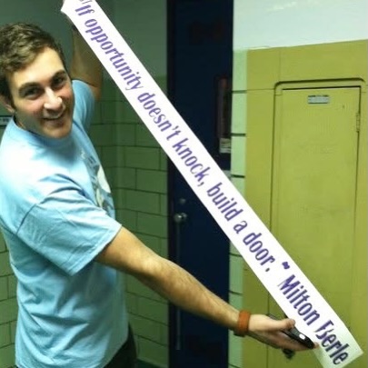 Rochester, 2011.
Found this banner on the floor of an inner city school where I was in charge of a large revitalization project.
Earned my college scholarship by volunteering in schools, churches, refugee centers. Figured things out as I went and learned from amazing mentors along the way.
That never really stopped.
Same instinct that got me through all of that is what brought me to real estate in Columbus. Stop waiting for the right moment and go build something.
The quote says it better than I can.
“If opportunity doesn’t knock, build a door.” — Milton Berle 🚪
Great to see how many doors can be built in 15 years 🔨
#Columbus #ColumbusOhio #RealEstate #RealEstateAgent #FirstGeneration StJohnFisher