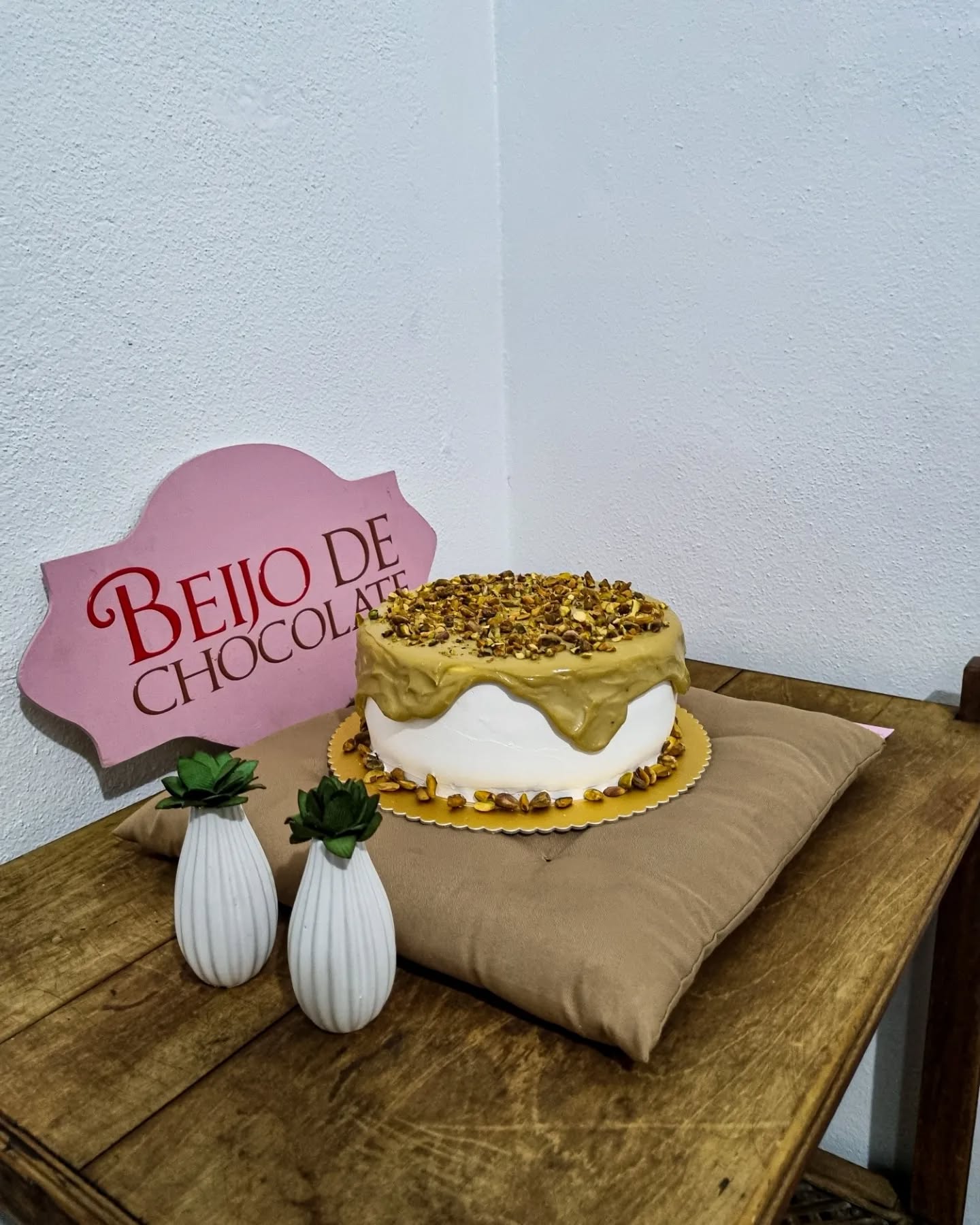 Lançamento - Bolo de Pistache