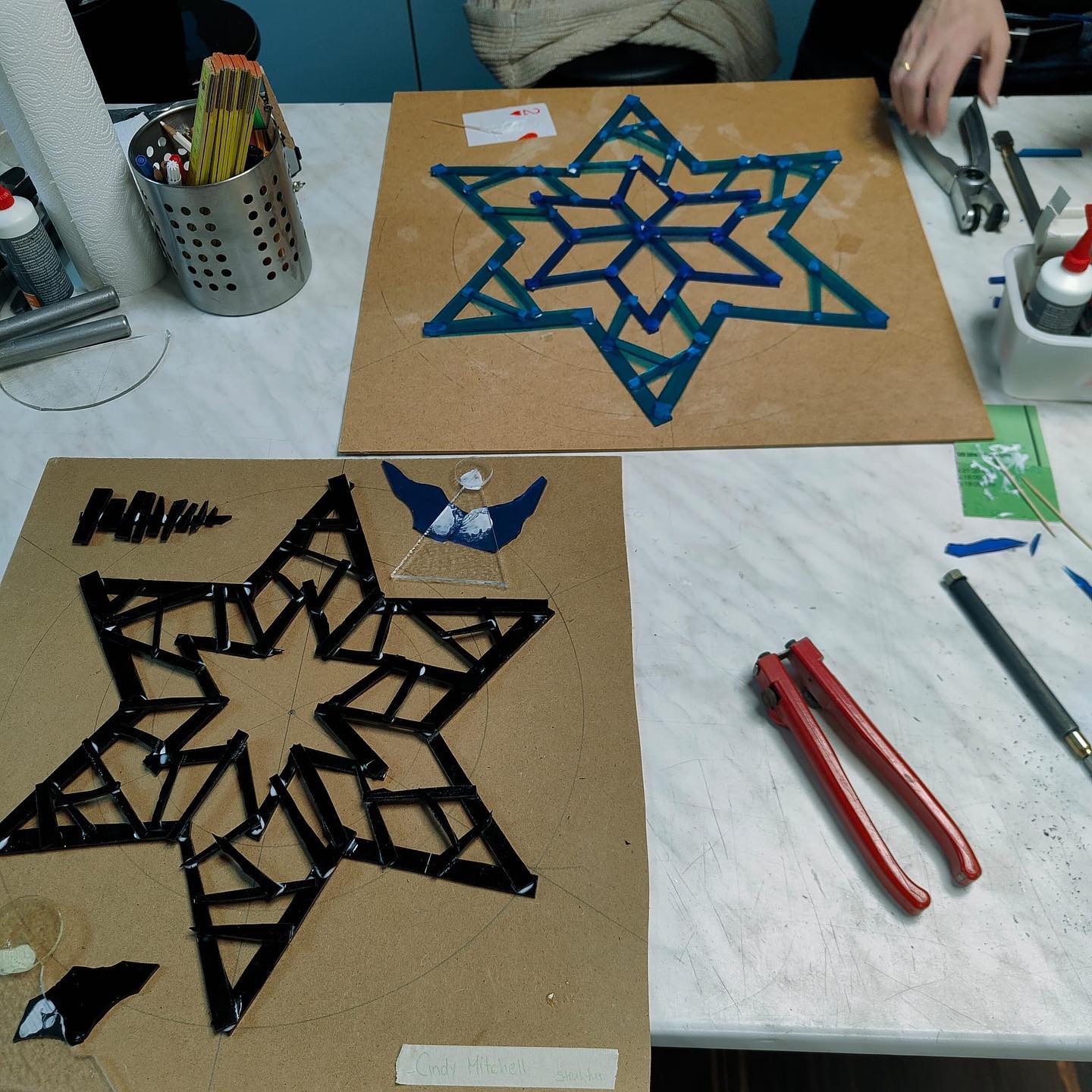 Kreativ, bim Glassternä herstellä!⭐️