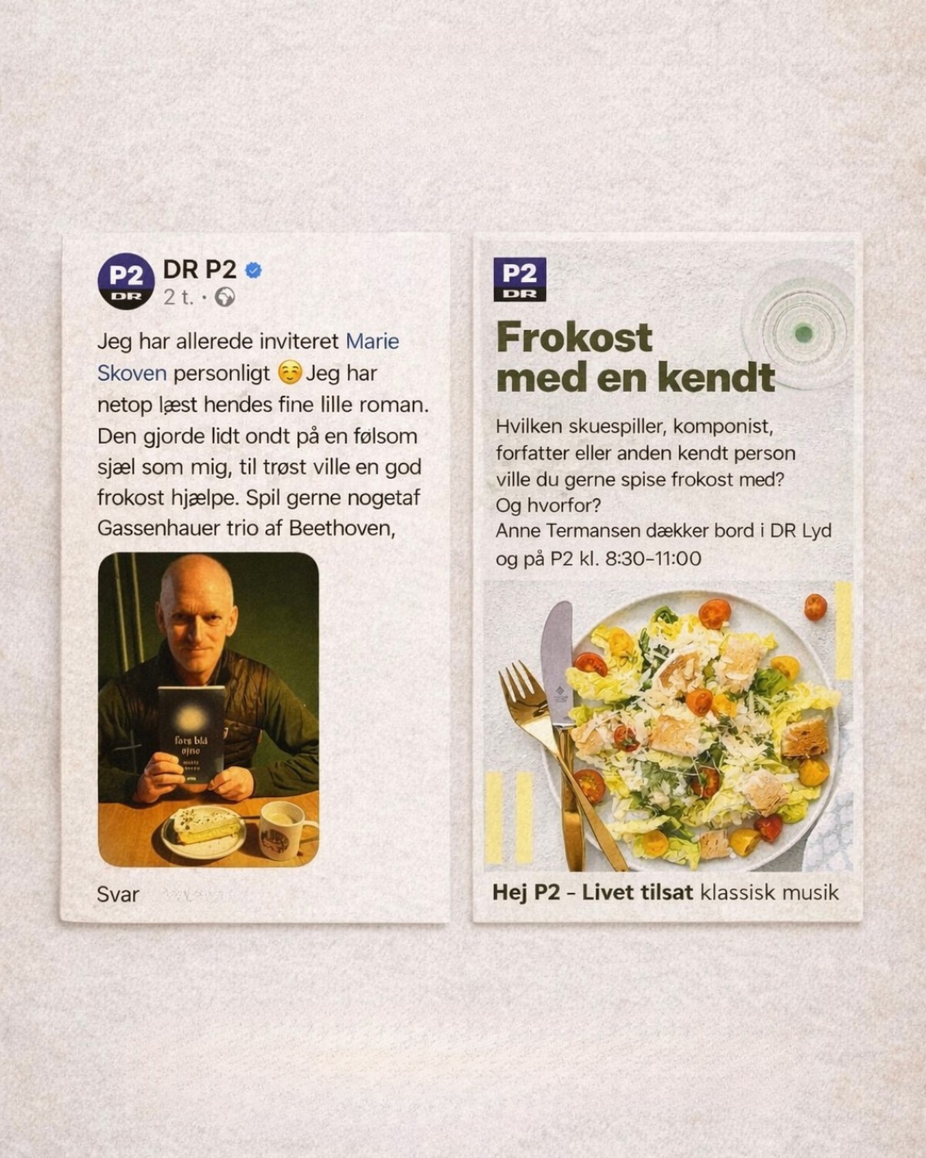 .
.
En af fordelene ved at skrive Fars blå øjne: Venner læser med. Bonus: Frokost på vej 😄💙
#godevenner #farsblåøjne #forfatterliv #læselyst
