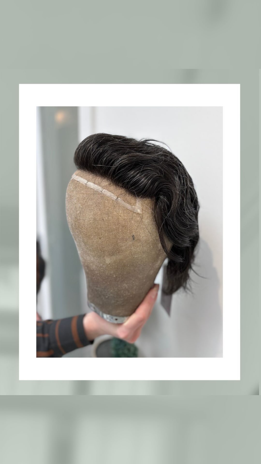 The tiniest addition to an out-of-the-box topper for our client - a few greys - makes the piece immediately look so much more natural and customised for him.
Always big fans of the grey here, we love this! 🥰
#londonwigmaker #bespokewigs #londonwigs #wigslondon #wigmakerslondon