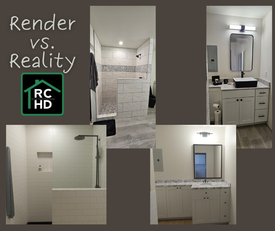 Seeing materials together in render avoids the “these looked different in my head” problem.
When you can see it, you can choose it.
And when you choose it early, you build smarter.