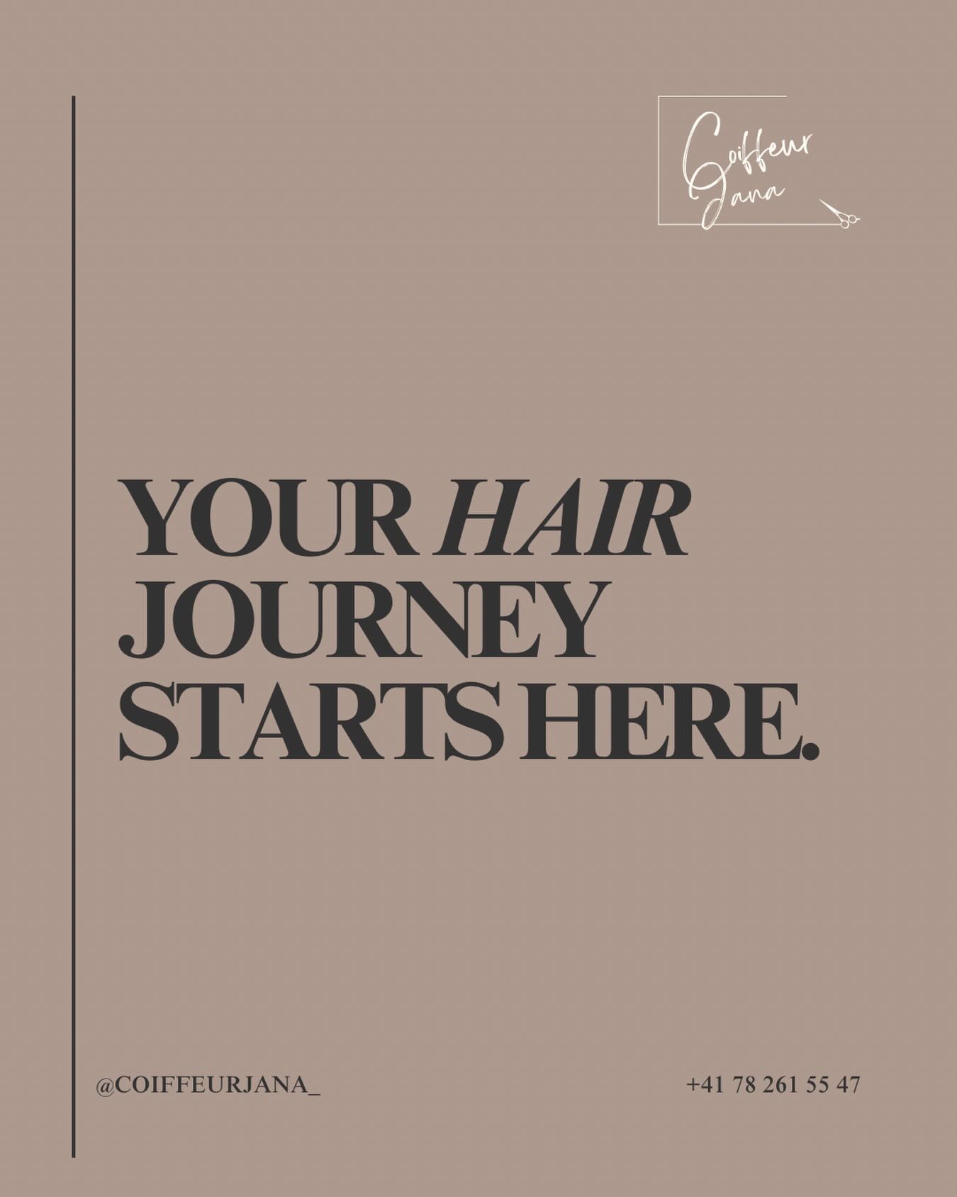 Jede Veränderung beginnt mit dem ersten Schritt. ✨
Ob Schnitt, Farbe oder Pflege – gemeinsam finden wir den Look, der zu dir passt und dich zum Strahlen bringt.
Deine Hair Journey beginnt hier.
📩 @coiffeurjana_
🌐 www.coiffeurjana.ch
📞 +41 78 261 55 47
#coiffeurjana #hairjourney #swisshairdresser #hairgoals #salonvibes healthyhair
