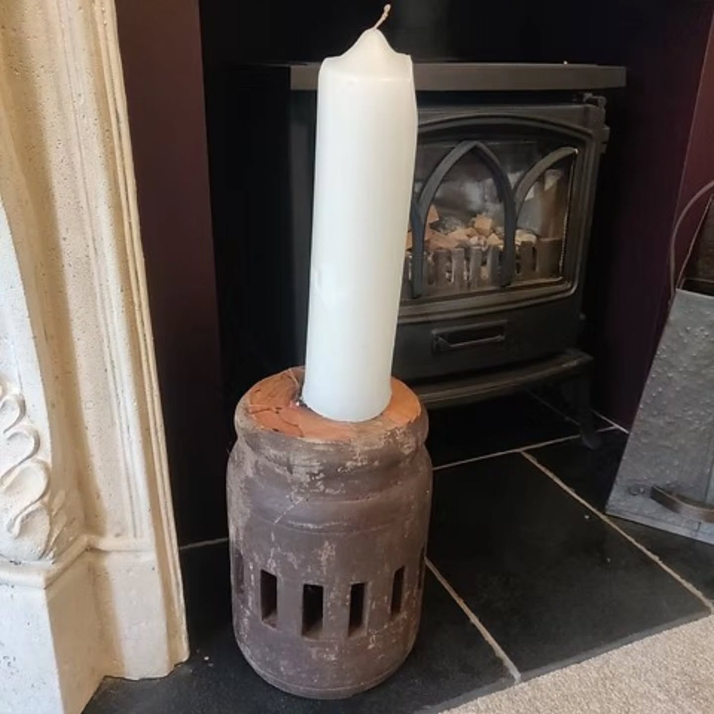Antique early could be 18th century 200 years old ? Oak wagon wheel hub !! | https://share.google/PS1emlEC6vyGL9Zen #stufftoyouandme