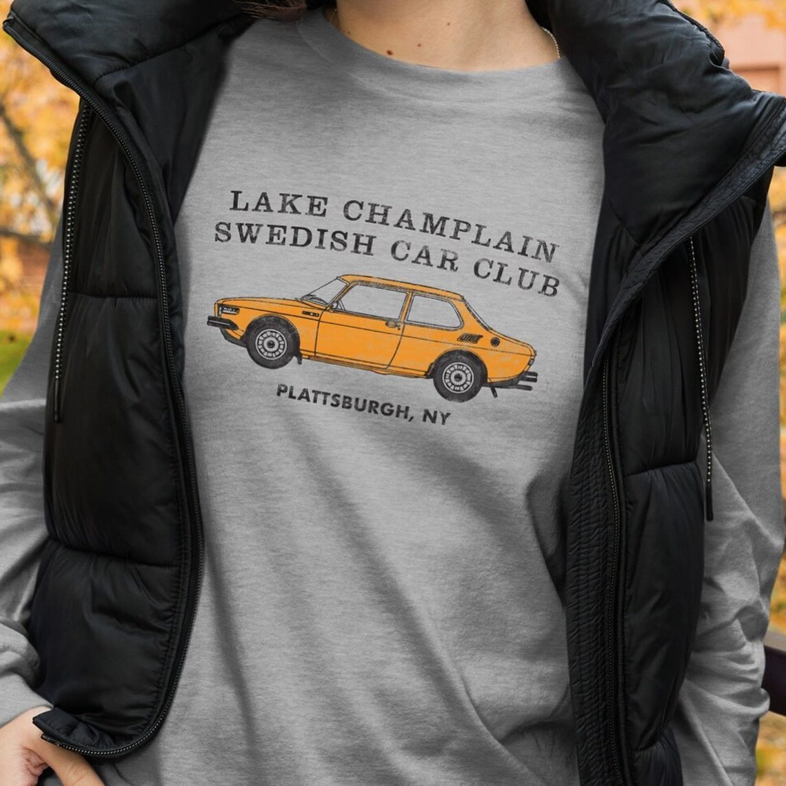 Hyper specific local merch: Bring your old Saab, meet for a Genesee and explore the Adirondack Coast… #plattsburgh #plattsburghny #swedishcar #sweedishcars #sweedishcarclub #lakechamplain #northcountry #newyork #ny #adirondack #adirondackmountains #adirondackcoast #hyperlocalmerch what do you remember? 👉 buy at Crosshatch. Link in bio #crosshatchstuff #strongplacedesign