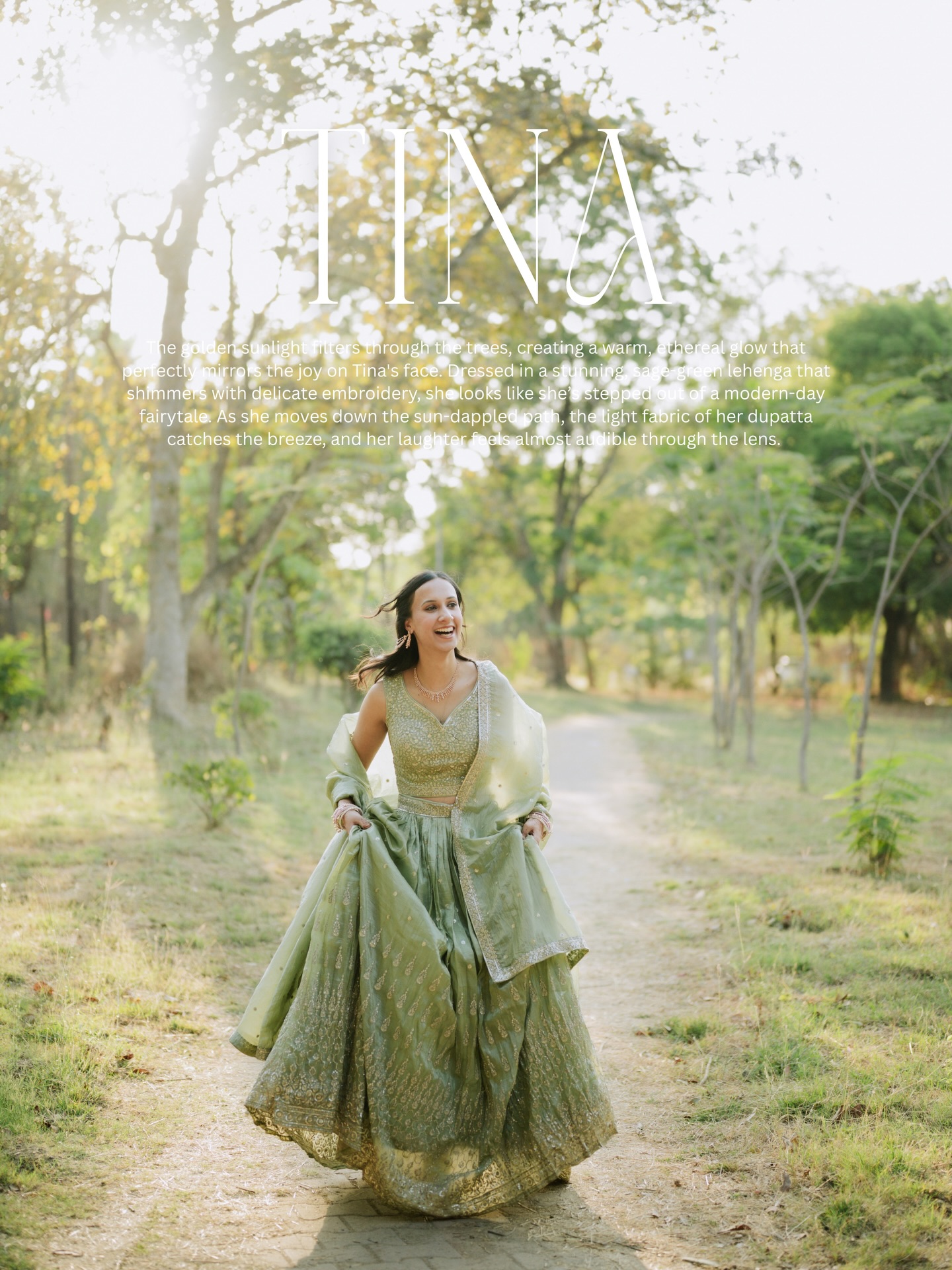 Sun-drenched and soul-happy💚
#ajitguptaphotography #bridetobe #bestphotographer #gardenshoot #portfólio