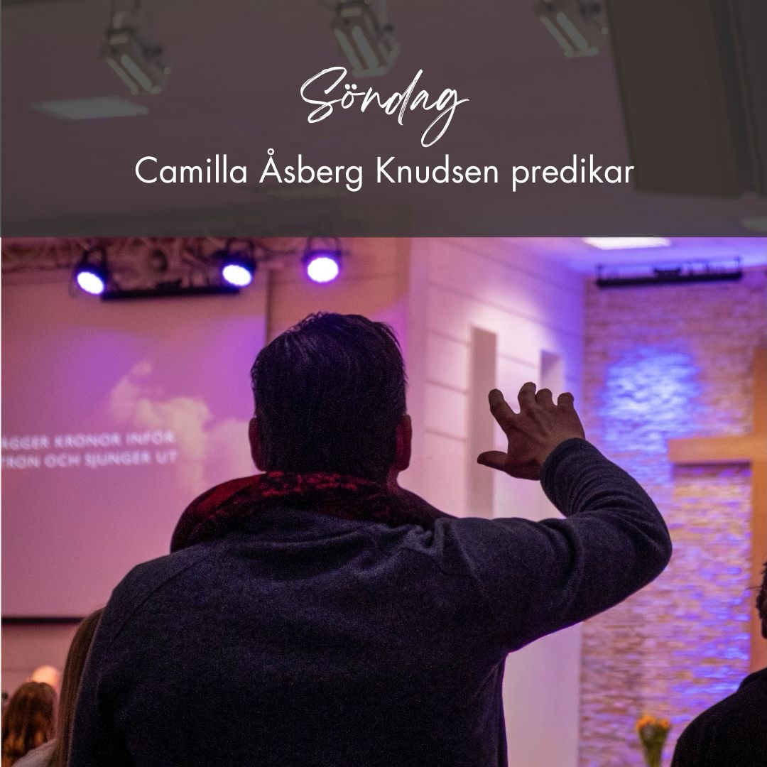 Välkommen till gudstjänst kl. 11 imorgon!
Camilla Åsberg Knudsen predikar, och det blir söndagsskola för alla barn.
Kom och låt oss tillsammans prisa vår Herre och öppna våra hjärtan för hans budskap – Han vill tala till oss