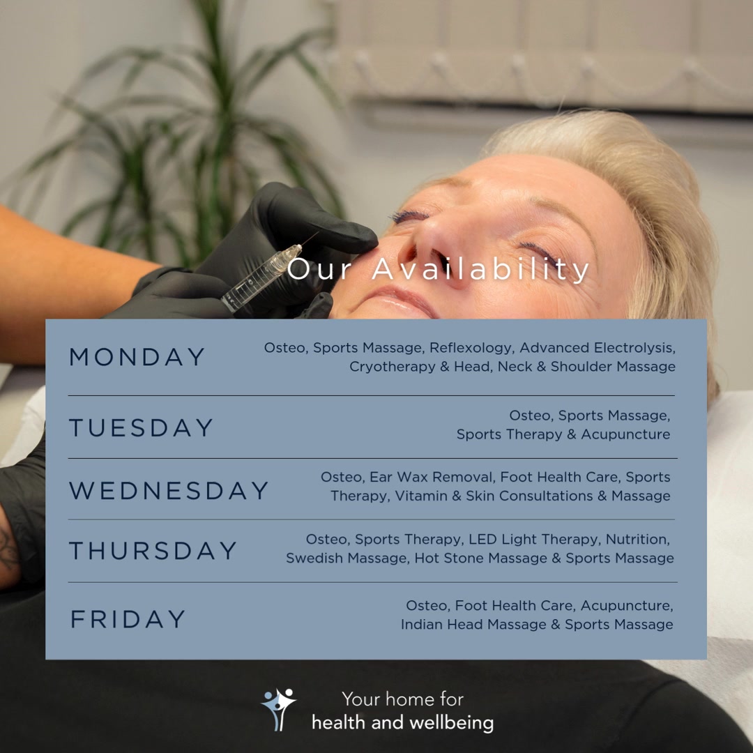 We say it every year - the months are flying by - how is it the Easter holidays already? If you're in need this week, please don't hesitate to call. We have availability for Osteopathy, Massage, Foot Health Care, Acupuncture, Ear Wax Removal / Hearing Screenings, Reflexology, Vitamin & Skin Consultations, Reformer Pilates, Yoga and more. To see specific appointment times, or to book yourself in, just visit our website (link in our bio) or call us on 01256 770022 and we'll be happy to help 😊 #physicalbalance #basingstokeclinic #thestudioatphysicalbalance #osteopathybasingstoke #massagetherapybasingstoke #acupuncturebasingstoke #sportstherapybasingstoke #foothealthcarebasingstoke #reflexologybasingstoke #advancedelectrolysisbasingstoke #earwaxremovalbasingstoke #ledlighttherapybasingstoke #sportsmassagebasingstoke #fullbodysportsmassagebasingstoke #podiatrybasingstoke #vitamininjectionsbasingstoke #cryotherapybasingstoke #nutritionbasingstoke #hotstonemassagebasingstoke #swedishmassagebasingstoke #indianheadmassagebasingstoke #aromatherapymassagebasingstoke #headneckandshouldermassagebasingstoke #sportsmassagebasingstoke #reformerpilatesbasingstoke #pilatesbasingstoke #yogabasingstoke