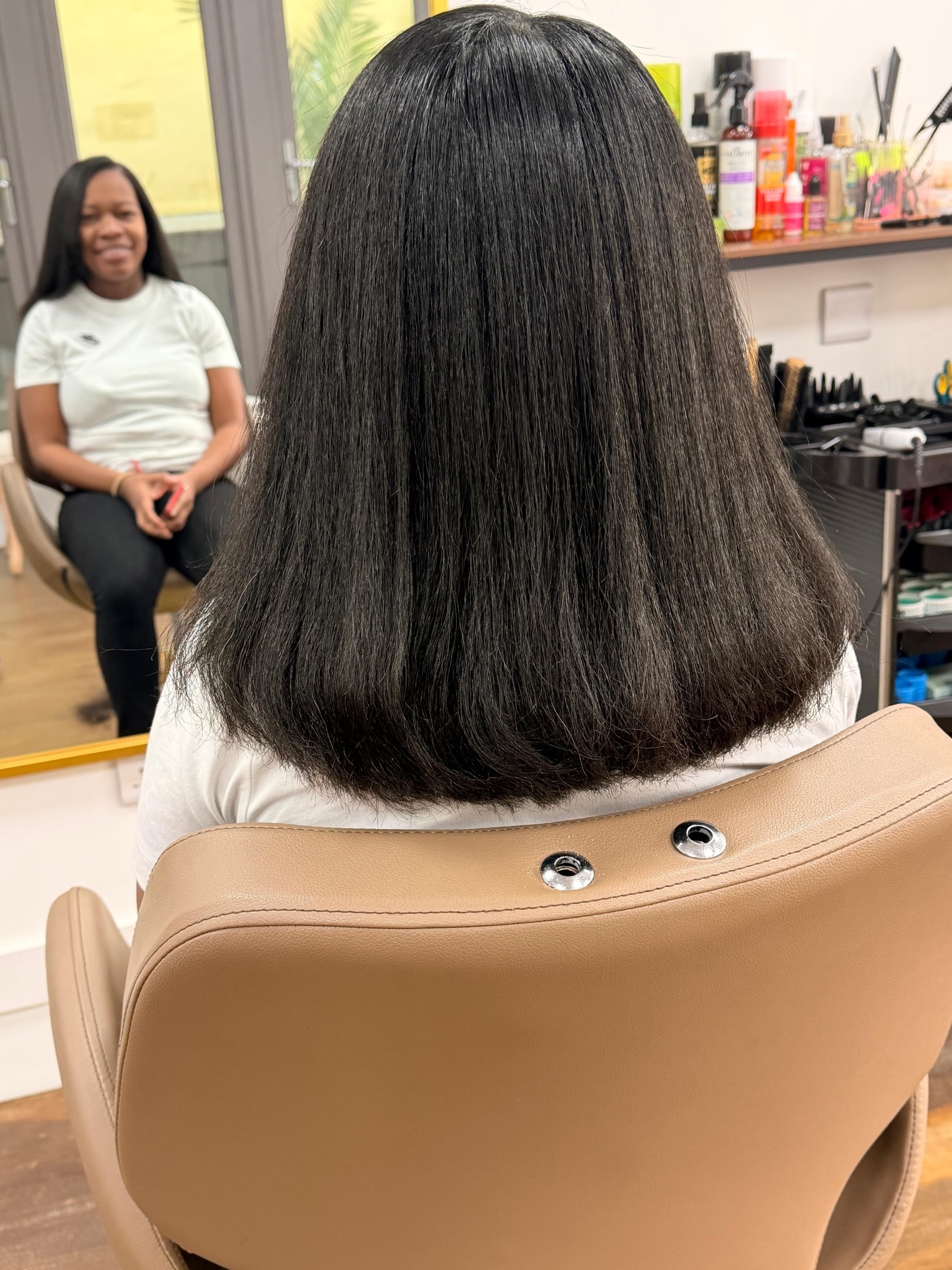 Trim and silk press looking fabulous 🤩
#afrohair #haircut #cornwall