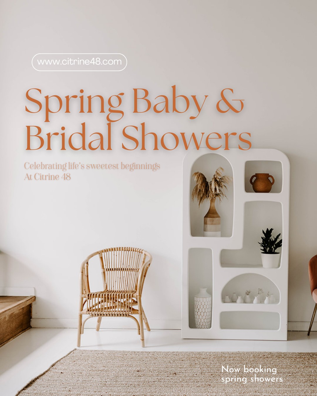 Late spring showers feel a little easier🌿
The flowers are fuller, the light is better, and you don’t have to force much — a few thoughtful details go a long way. These designs are about keeping things simple, warm, and intentional, without feeling overstyled or overplanned.
A blank canvas for whatever you’re imagining.