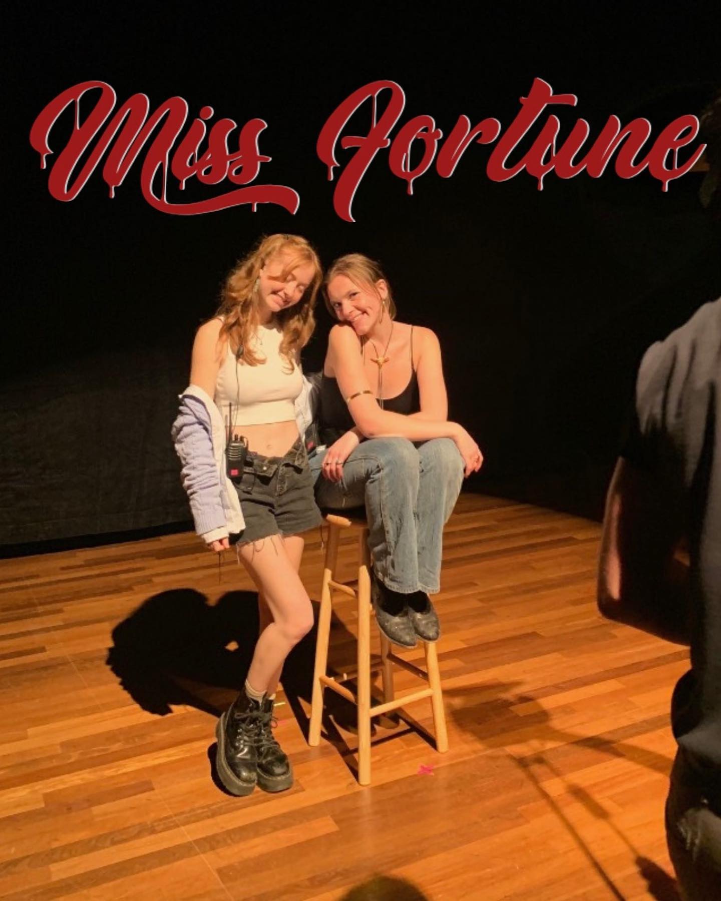 It has been such a gift to make @missfortunefilm. Filming with the extremely talented and endlessly encouraging people in @dka_bu was an increidble experience. I am so thankful to everyone who contributed to the creation of this project. Working on Miss Fortune made me realize that I want to pursue a career in filmmaking because nothing has made me feel this happy and genuinely fulfilled. It makes me emotional to think of the overwhelming support that I have received from the people in my life, and I am just so thankful for you all!
I have so much more to say about the film and so many more people to thank, so if you want to hear that and see the final product….come to the premiere tomorrow, December 9th, in COM 101 at 7:30pm!