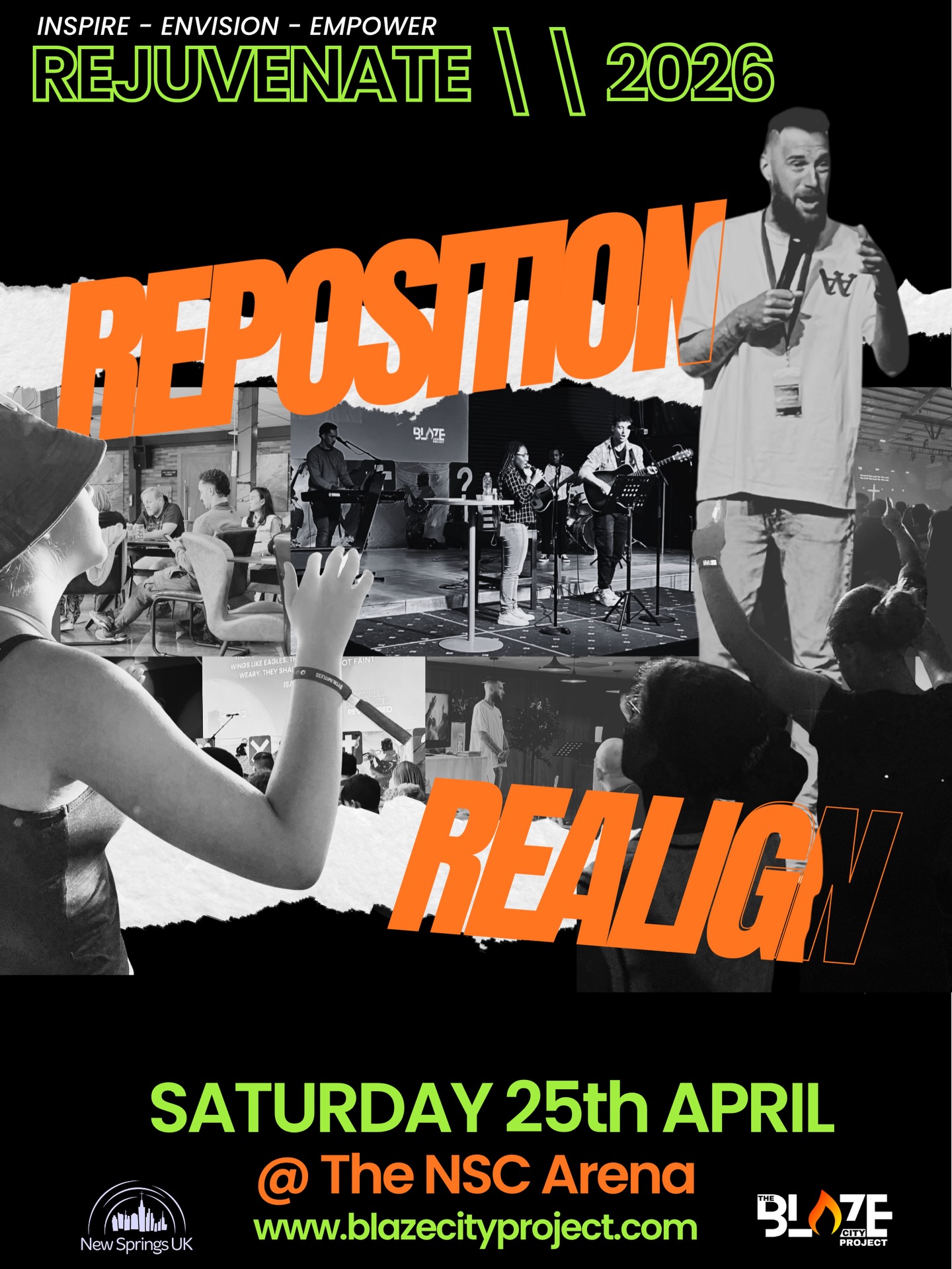 ITS NEARLY TIME… for our annual youth conference. If you’re a young person or a youth leader then book on today at www.blazecityproject.com