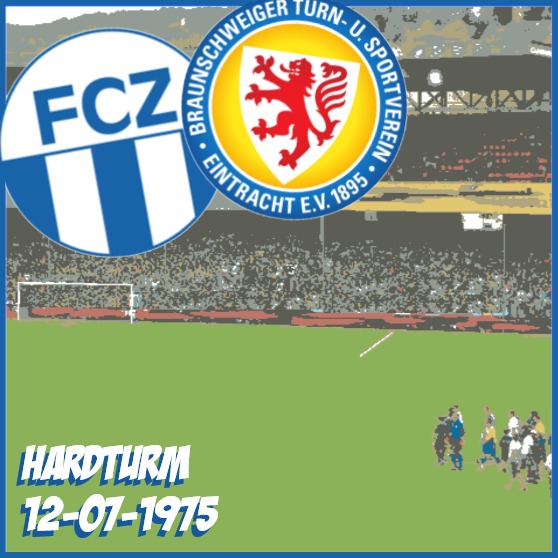 ⚽ FC Zürich - Eintracht Braunschweig 1:0, Intertoto-Cup 🇨🇭
Dieser Cup war ein offizieller Wettbewerb, der in Vierergruppen ausgespielt wurde, damit Tippfreunde in Europa auch in der Sommerpause ein paar Mark / Franken / Schillinge gewinnen oder verzocken konnten.
✅ Eintracht in einem internationalen Pflichtspiel auswärts gesehen.
📅 vor Ort am 12.07.1975
🏟️ Stadion: Im Stadion des FC Zürich, im Letzigrund, wurde zeitgleich das internationale Leichtathletik-Meeting vorbereitet. Also wich man in den inzwischen abgerissenen Ground des Nachbarn Grasshopper Club aus.
🤩 Legenden: Aus Bundesliga-Sicht war René Botteron, später beim 1.FC Köln, der bekannteste Spieler. Zürichs Trainer Timo Konietzka schoss 12 Jahre zuvor das erste Tor der Bundesliga-Geschichte.
Bei Eintracht warteten alle auf den prominenten Neuzugang Danilo Popivoda. Der debütierte jedoch erst bei Eintrachts Gruppenspiel in Novi Sad. Die Spieler der Heimmannschaft gratulierten ihm zum Wechsel in die Bundesliga auf ihre Art - gleich nach 2 Minuten musste Popi mit Schulterverletzung ausgewechselt werden, und fehlte erstmal ein Vierteljahr.
👥 Fans: Eintracht brachte einen kleinen Mob in orangen Jägi-Jacken mit, der im Oberrang der Kurve sitzend gelegentlich anfeuerte. Vermutlich war es Eintrachts A-Jugendmannschaft, die die Profis beim Trip in die Schweiz begleiten durfte.
Die recht ruhigen Züricher Zuschauer erinnerten mich damals eher an das Publikum beim Krippenspiel meiner Grundschulklasse als an das Publikum, wie ich es aus dem Eintracht-Stadion kannte. Kurz vor Abpfiff wunderte ich mich, dass die alle jubelten, als der FCZ das 1:0 machte. Wie kann man denn jubeln, wenn ein Tor gegen Eintracht fällt?
🐶 Wenn der FC Zürich ein Hund wäre: ein gemütlicher Hund aus der Schweiz - ein Bernhardiner. Den Inhalt des Holzfässchens für aus dem Schnee gebuddelte Lawinenopfer hätte Eintrachts damaliger Mäzen sicherlich bereitgestellt.
#fczürich #eintrachtbraunschweig #fcz #hardturm #groundhopping