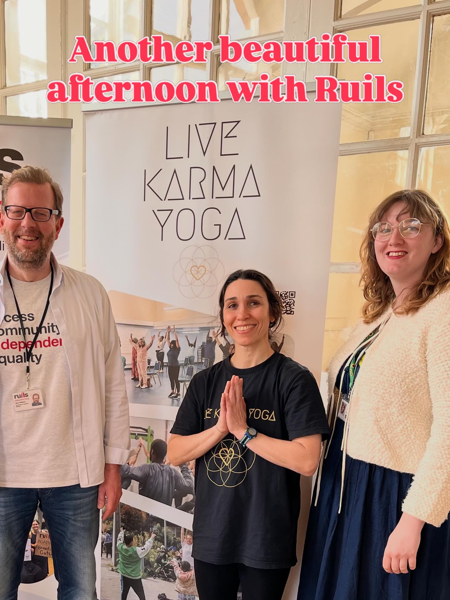 I had a wonderful afternoon working with LKY @livekarmayoga and @ruils_community ruils_community. I had beautiful conversations with some amazing elderly people and lovely children.❤️