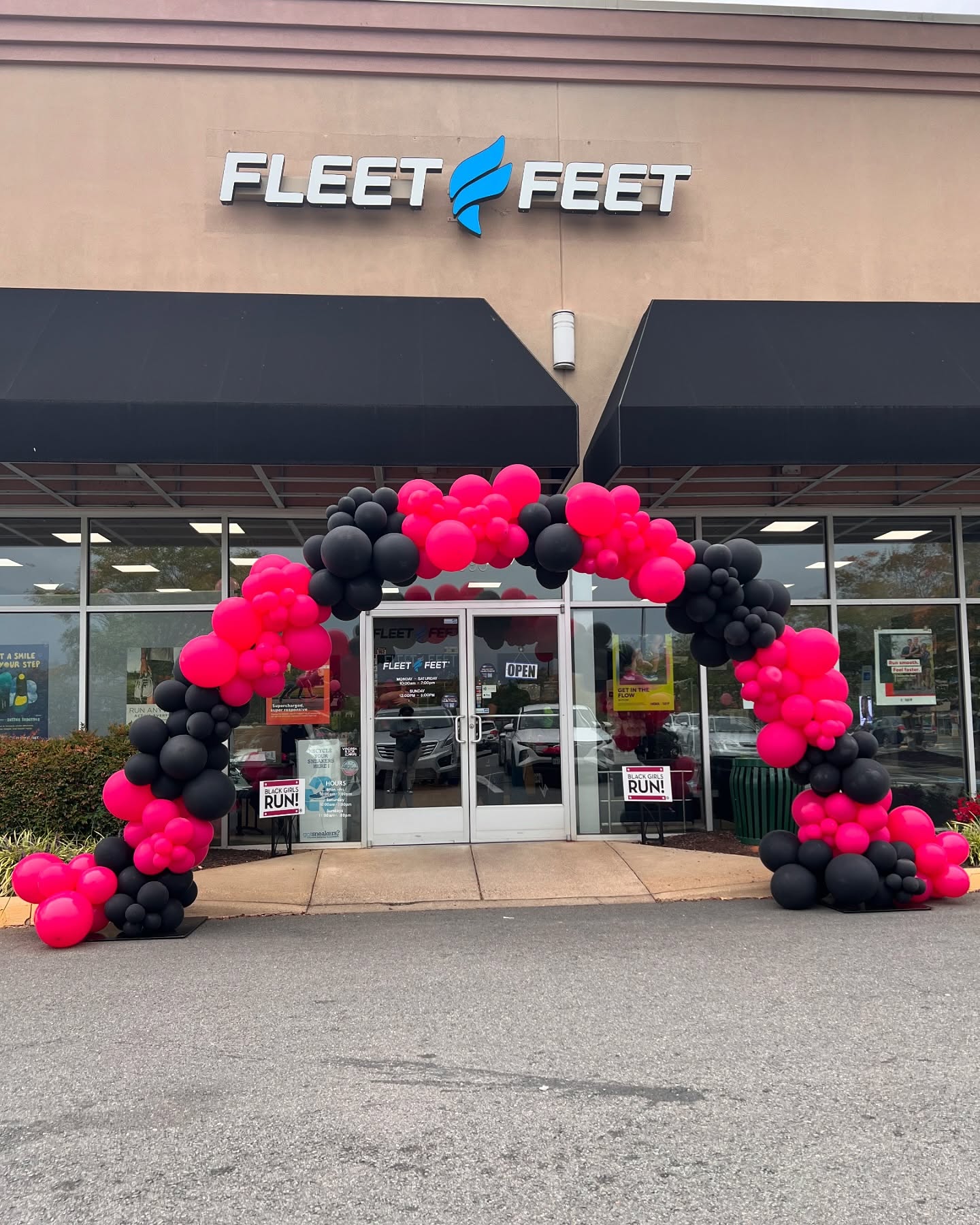 Another flash back to the @officialblackgirlsrun shoe launch @fleetfeetfredericksburg