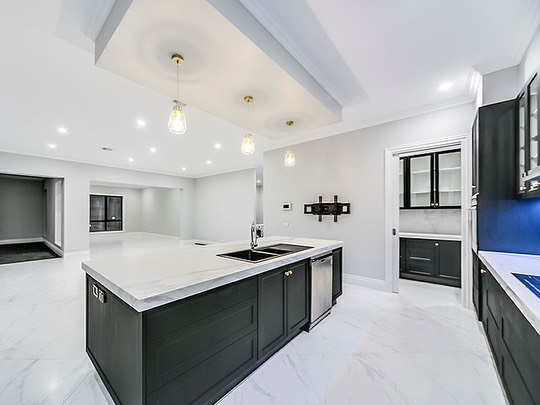 With out a doubt this is the heart of every home and this example from our past project definitely ticks all the boxes.