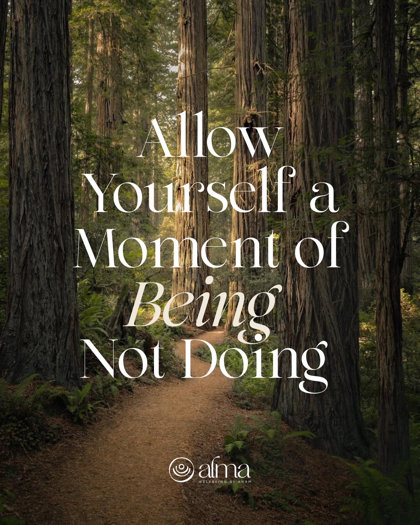 Nothing needs fixing in this moment!🤎
In a world that constantly asks us to do more, achieve more, and keep moving forward, we often forget how to simply be.
We become so engaged in doing, planning, and trying to make things happen that we start forcing outcomes, especially when life doesn’t unfold the way we expected.
But life is not only shaped by what we do.
It is also shaped by what we allow. 💫
There is a different kind of intelligence in pausing.
In stepping back. In giving yourself a moment where nothing needs to be solved, fixed, or controlled. This is not about disengaging from life or becoming passive. It is about reconnecting with a state where the body feels safe enough to soften.
When you pause and allow yourself to be, your nervous system begins to shift. From a constant state of doing and alertness (sympathetic), into a more regulated, grounded state (parasympathetic).
And from that place, clarity often returns more naturally.
Decisions feel less forced. And your response to life becomes more intentional.
Sometimes the most supportive thing you can do for yourself is not to push forward, but to gently step back and allow the moment to unfold.
The Way Forward.
Alma Wellbeing By Anam 💫
#mindfulliving #holisticmentalhealth #transitioncoach #wellness #almabyanam