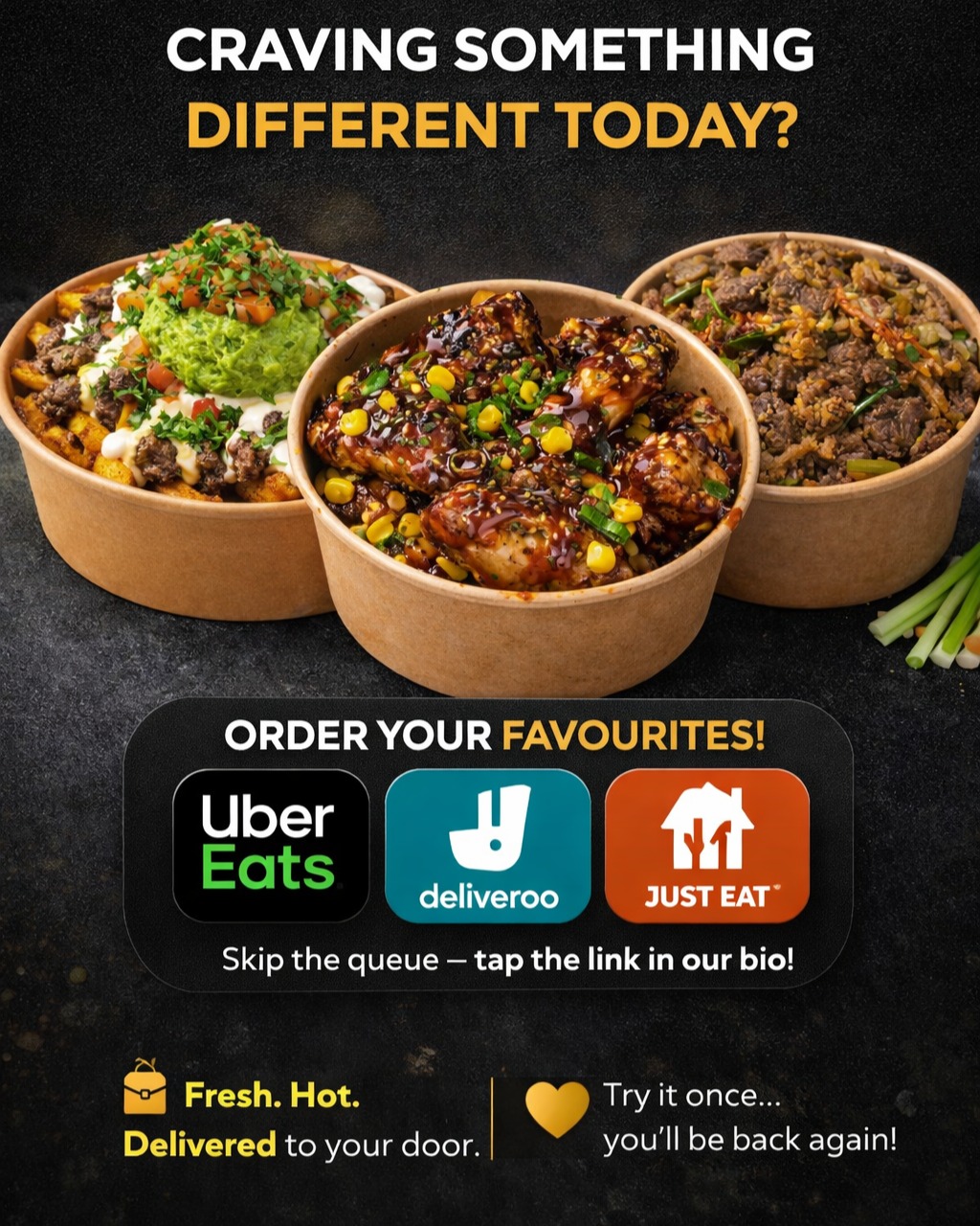 Golden crispy fries loaded with slow-cooked beef, melted cheese, fresh salsa and creamy guacamole 🤤🔥
This is not just fries… this is a full flavour experience 💥
Order now on Uber Eats, Deliveroo & Just Eat 🚀
#LoadedFries #DirtyFries #StreetFoodUK #FoodieUK #HalalFoodUK #LondonEats #HertfordshireEats #StAlbansFood #HatfieldEats #FoodLovers #CheeseLovers #BeefLovers #Guacamole #FoodPorn #InstaFood #FoodGram #TakeawayFood #UberEatsUK #DeliverooUK #JustEatUK #SupportLocal #FoodReels #ViralFood #StreetFoodLovers