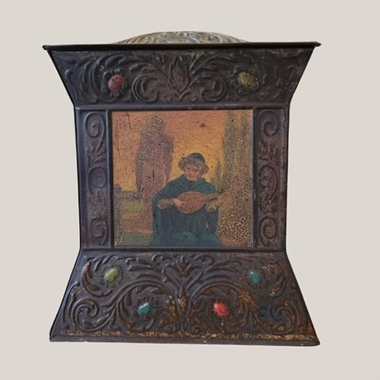 Vintage early probably Edwardian John Buchanan confectionery jellie / jam tin | https://share.google/Da4pQkcpLjgr3tKX6 #stufftoyouandme