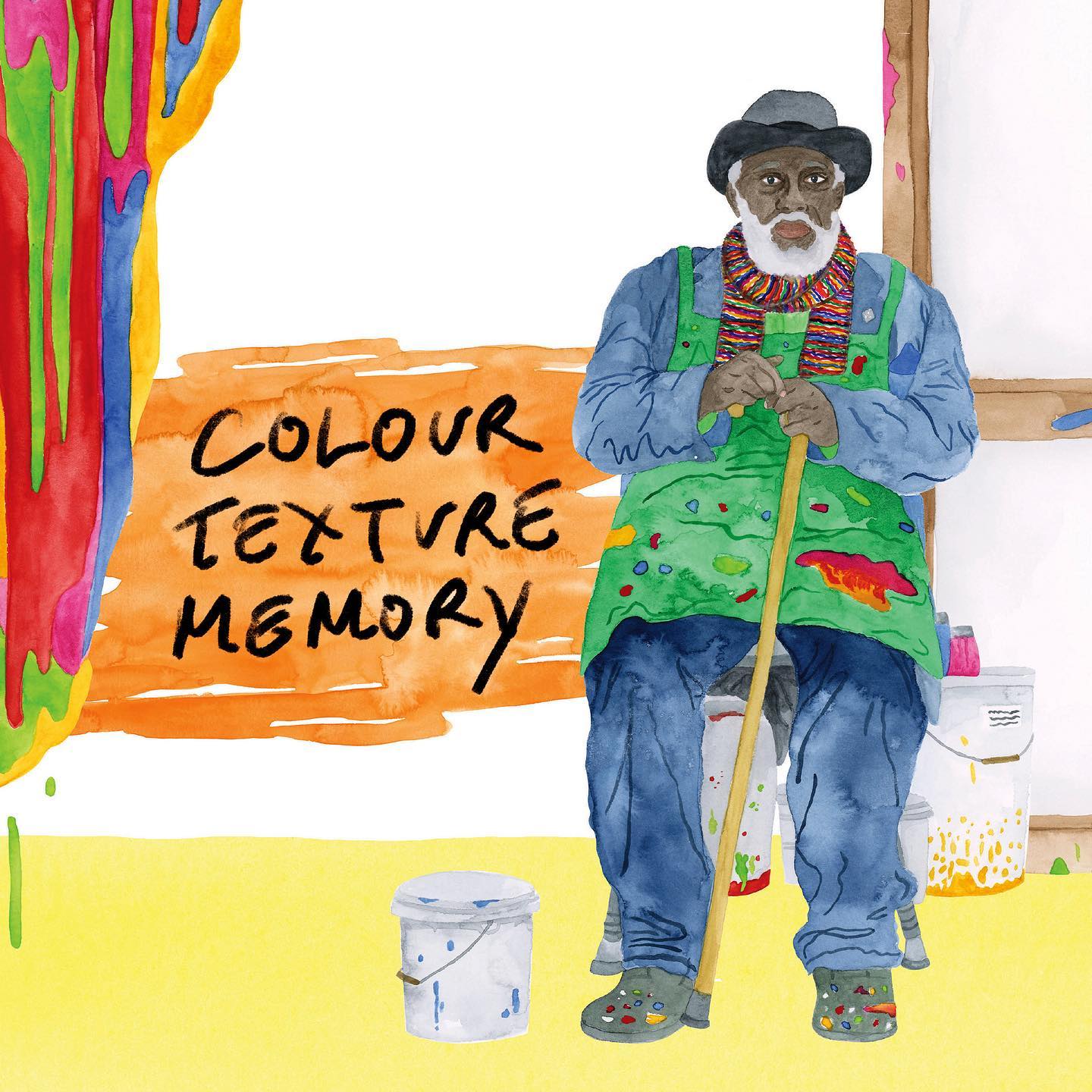 Happy Birthday Frank Bowling! 🎉🙌🏽 90 today!
Your work is an inspiration 💜💚❤️