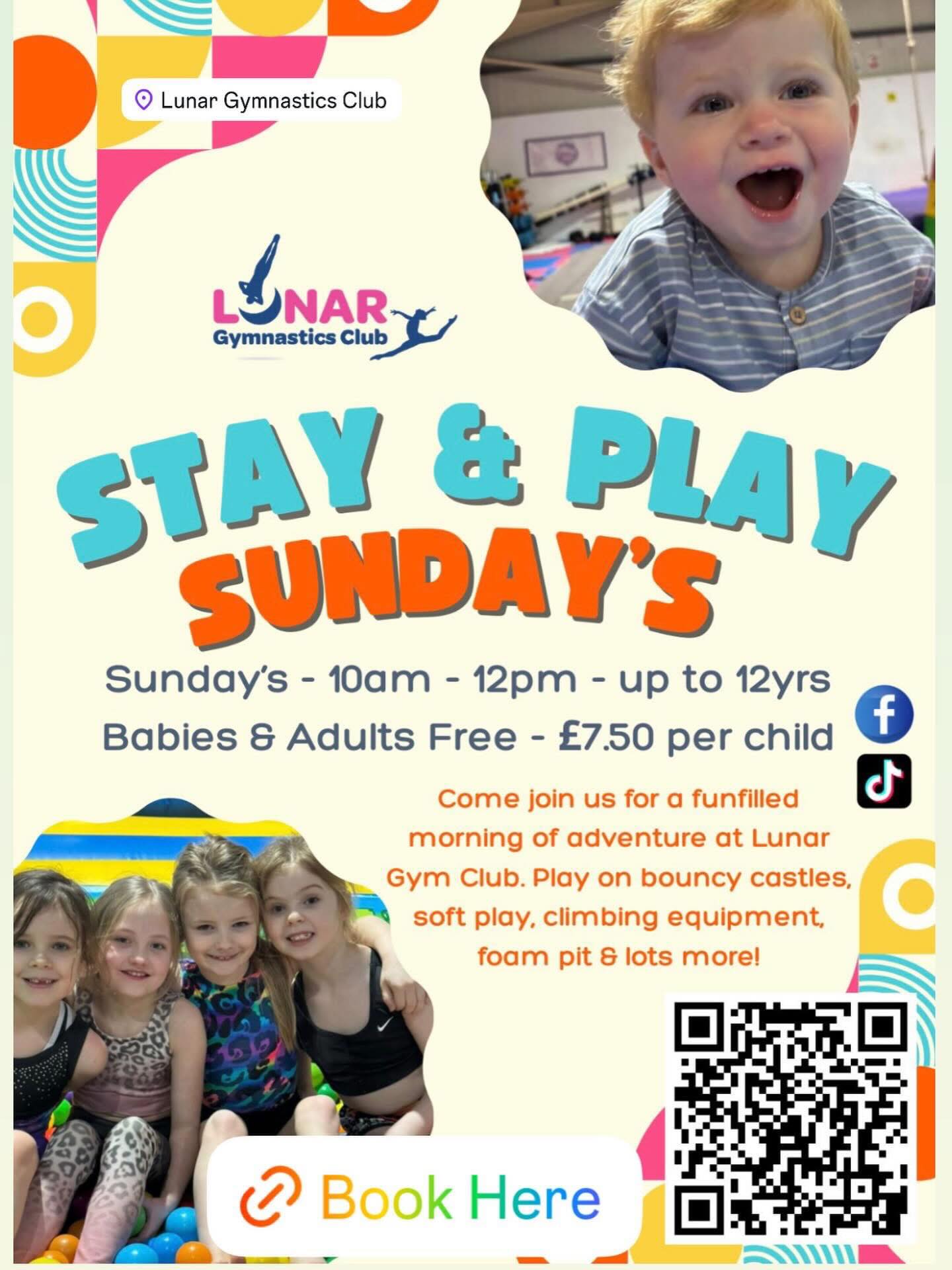Sunday survival plan for parents 👇
Step 1: Bring the kids to Stay & Play (10–12) 🤸♂️
Step 2: Let them bounce, climb, run… and go absolutely feral
Step 3: Sit with a coffee while they burn every last bit of energy
Step 4: Take home exhausted children 😌
Step 5: Enjoy a peaceful afternoon (finally) ☕✨
You’re welcome 👍
Book here:
https://lunargym.classforkids.io/camp/117
#stayandplay #kidsactivities #sundaysorted #familyfun #lunargymclub