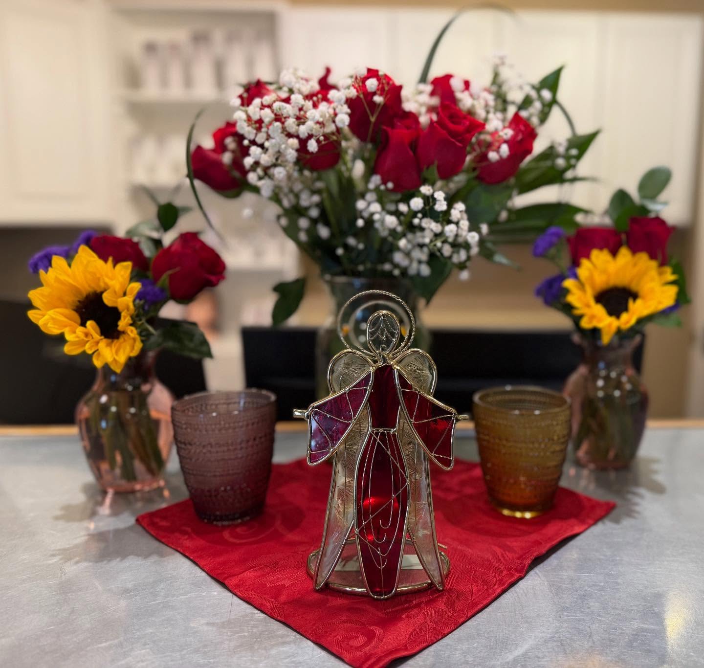 We are almost set up for tomorrow’s Mary Magdalene Reiki class!! It has been so much fun putting it all together!! This is definitely something that lights me up!!!
Wishing you all a beautiful beginning to Spring!!!