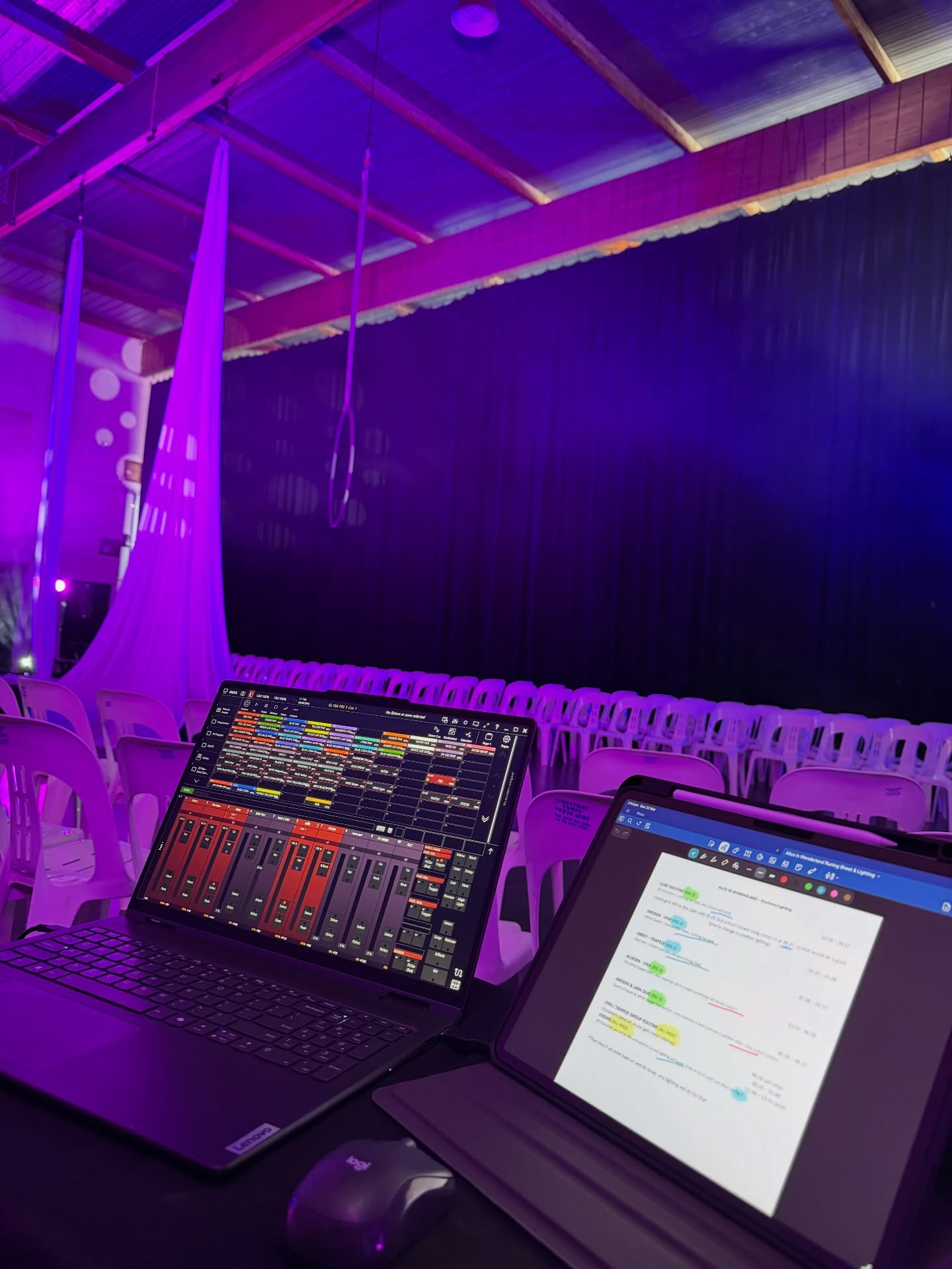 We had the pleasure of working with the @air_intensity crew over the weekend and looking after the tech for their sold out fringe show!
video, audio or lighting… let us handle the tech so you can produce a great show!