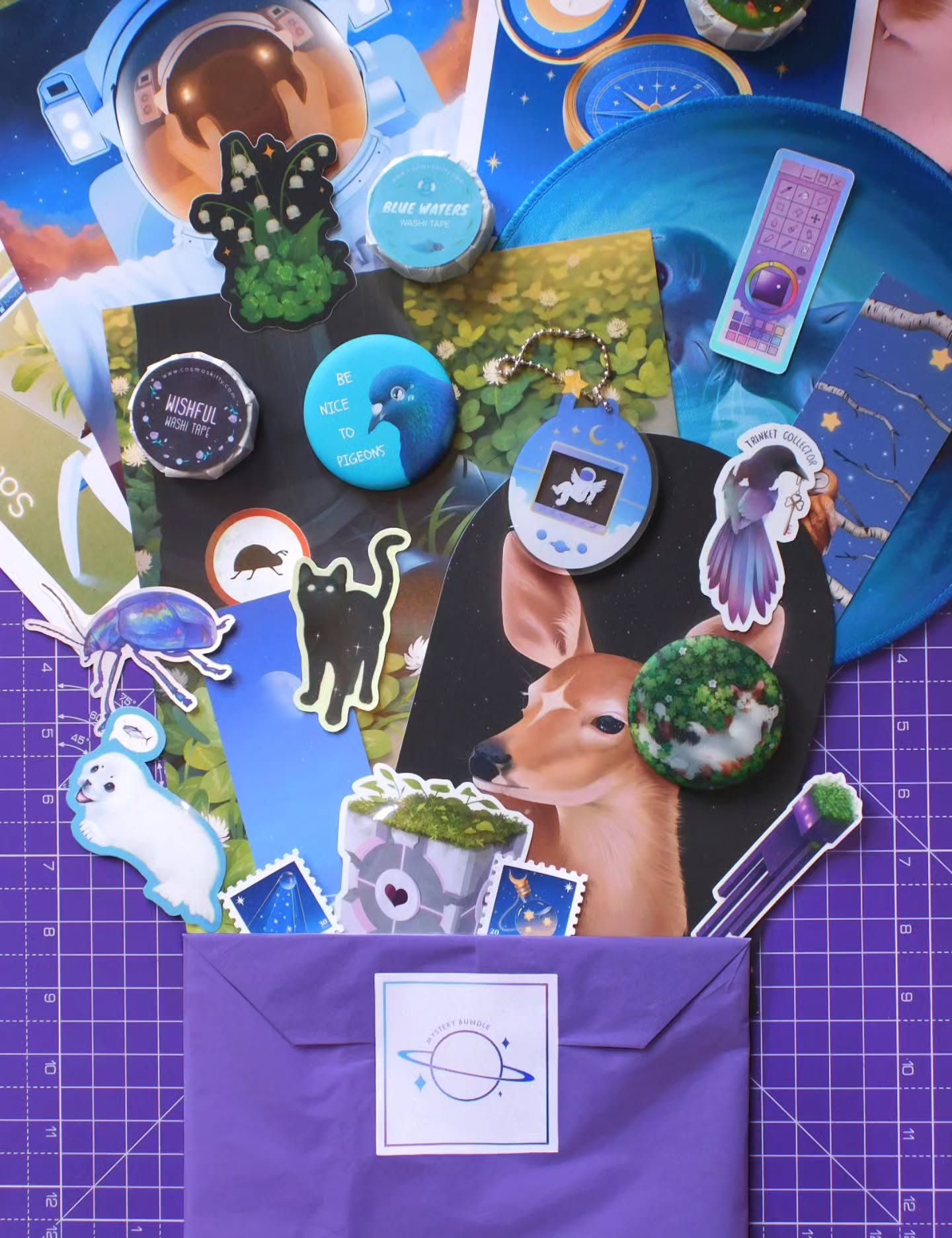 I've been doing some spring cleaning in my studio and organising my stock, and since I'm also designing new items for my store right now, I thought now would be a good time for a flash sale 🌸
Mystery bundles and mystery sticker bundles are all 25% OFF for the next week only!
🔗 in bio
(Ends March 29th at 8PM GMT)