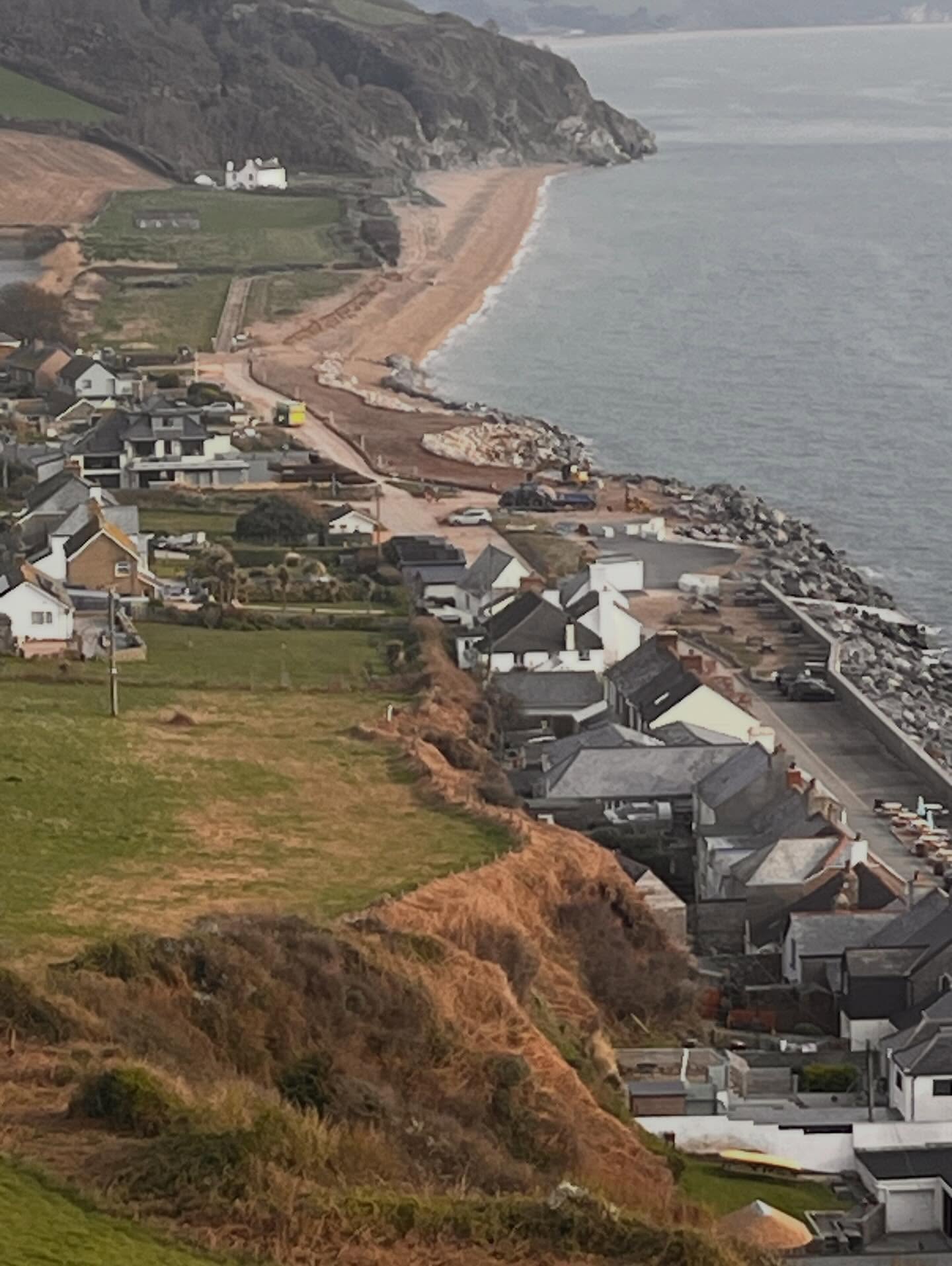 Lots of remedial work over the last few weeks!! #beesands #stormdamagerepair damage #berylscampsite
