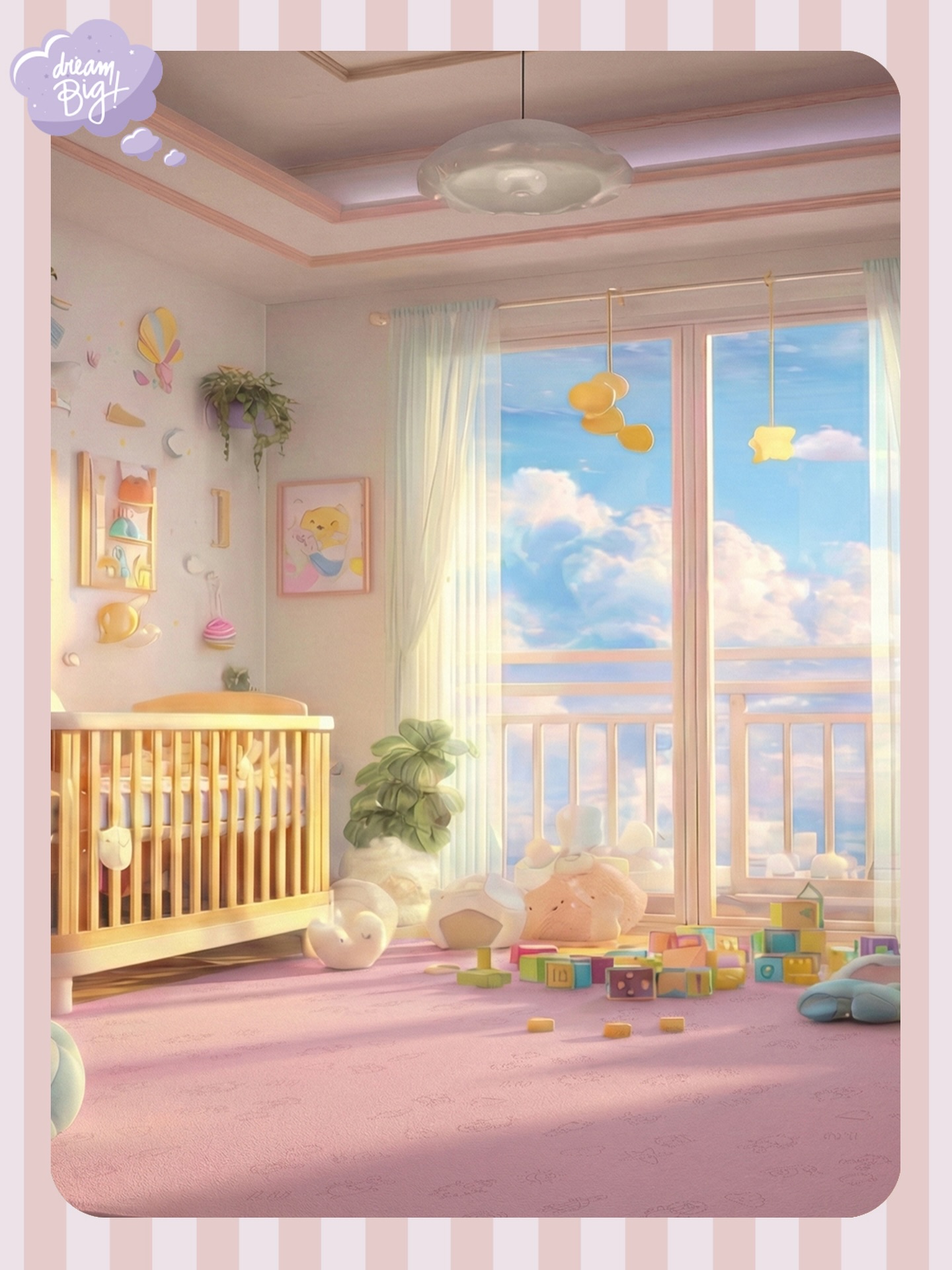 Where soft pink meets endless skies 🌈☁️
Bathed in natural light and framed by dreamy views, this space invites little ones to play, explore, and imagine without limits ✨
#PinkNursery #DreamySpaces #lubabymats #SoftPlayMoments #LittleDreamers