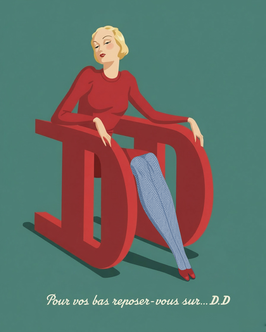 Certaines images ne restent pas dans le passé.
Elles deviennent la mémoire visuelle d'une marque.
Voici la revisitation d'une campagne publicitaire historique de Doré Doré des années 30, quand l'illustration était l'identité. Ici, les collants portés par la jeune fille deviennent partie d'un récit visuel intemporel.
Un regard contemporain, tout en préservant son essence.
#HéritageDoreDore https://www.boulevard-dore.fr/collants-dore-dore/371544-199566-product#