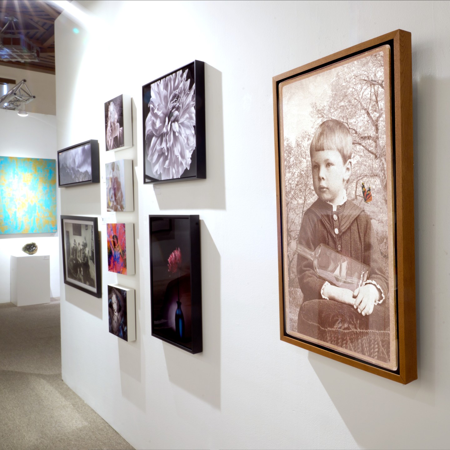 Last month, I went to @artsantafe with @asmpny. We had an amazing show curated by @pamelatinnen. I brought my @campsnapcamera for some behind-the-scenes action at our booth at the convention center and @mothtomouth book signing.
1 - My work "Perpetuation of Motion Through Time" on the wall
2 - 8 BTS with jim_bracher tracejournals @pamelatinnen
9&10 @mothtomouth book signing for Carrie Carolyn Coco @Windsor Betts Art Brokerage & Gallery, Santa Fe, NM.