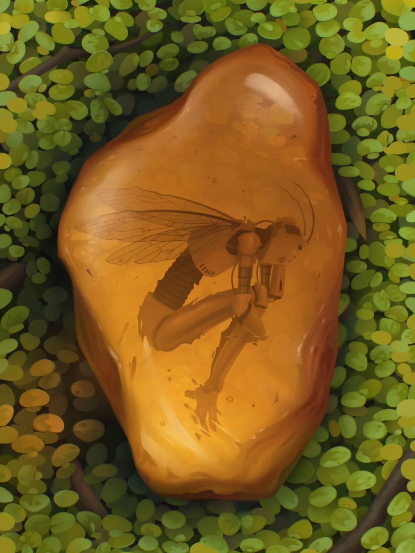 2,000,000 CE
Got the itch to make a new robot themed illustration 🌱