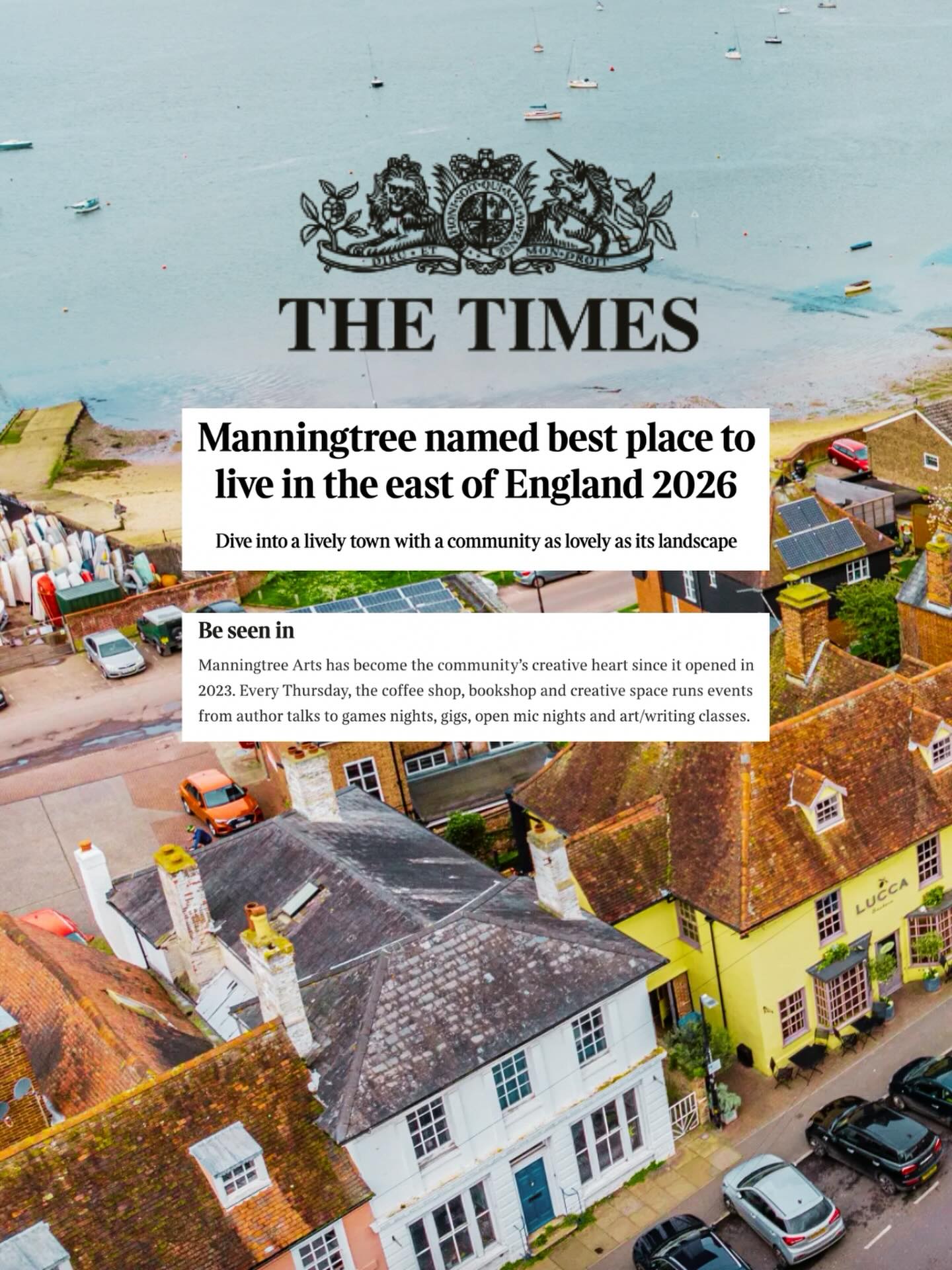 Big day ✨
@thetimes @manningtreetown
