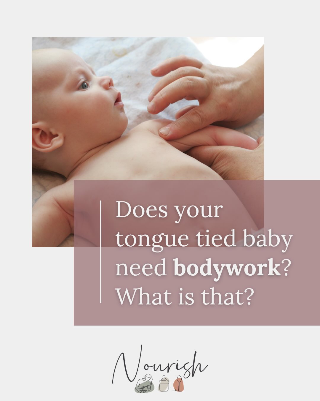 You don’t need to be the expert, just hire an expert to guide your journey! 🥳
Bodywork + Therapy = 👩🍳💋
Hi 👋 I’m Carissa. Speech-Language Pathologist and IBCLC lactation consultant. I specialize in complex feeding and tongue tied babies, implementing a whole body approach to care that is rooted in infant development. Local to Kitsap County? Schedule a consult o get started. 💻
