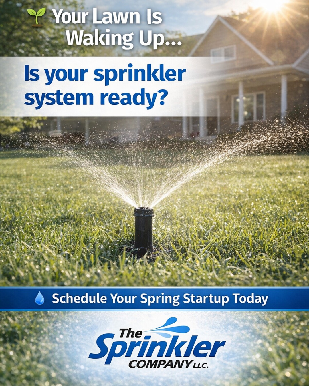 🌱 Your lawn is waking up… is your sprinkler system ready?
After months of cold weather, your irrigation system could have hidden issues like leaks, broken heads, or poor coverage, and you won’t notice until your lawn starts struggling.
A quick spring startup now can save you time, money, and headaches later.
💧 Ensure every zone is working
💧 Prevent costly repairs
💧 Keep your lawn green and healthy
Let The Sprinkler Company get your system ready for the season.
thesprinklerco.com
856-931-0041
#LawnCare #SprinklerSystem #TheSprinklerCompany