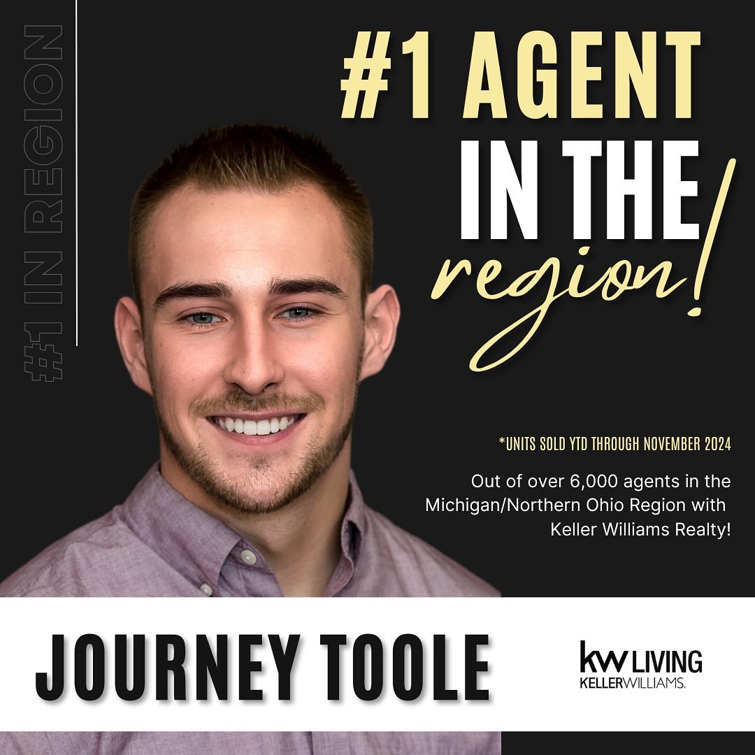 Celebrating more successes here at KW Living ❤️
Journey Toole is the #1 Individual Agent across our entire region of over 6,000 agents 🤯
The Jackson Group is #10 in Teams across our entire region of over 6,000 agents 🤩 All of this is YTD into November!
Incredible wins! Way to go guys!