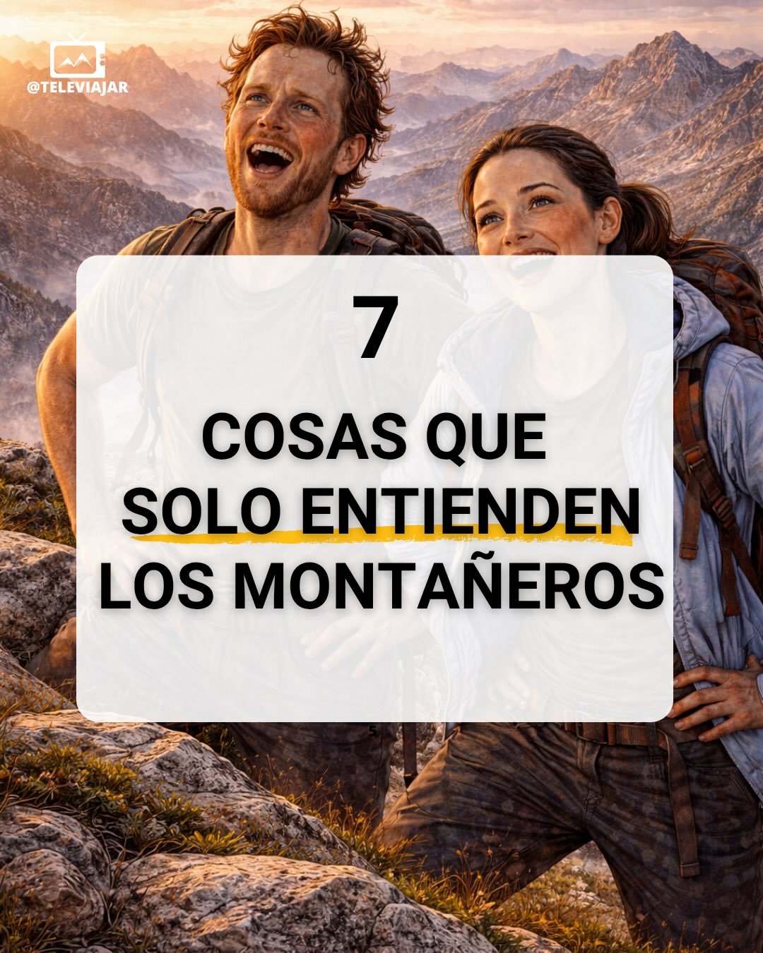 Hay cosas que solo se entienden cuando haces montaña.
Madrugar cuando todo el mundo sigue durmiendo.
Comer un bocadillo en una piedra… y que sepa increíble.
Pararte a descansar… y que justo arranque el grupo.
Decir “es una ruta corta”
y acabar todo el día caminando.
Quitar y poner capas cada 10 minutos.
Llegar arriba cansado y decir:
“ha merecido la pena.”
Y bajar…
pensando ya en la siguiente.
No es lógico.
Pero engancha.
👉 Si te has visto reflejado… ya eres de los nuestros.
💬 ¿Cuál añadirías tú?