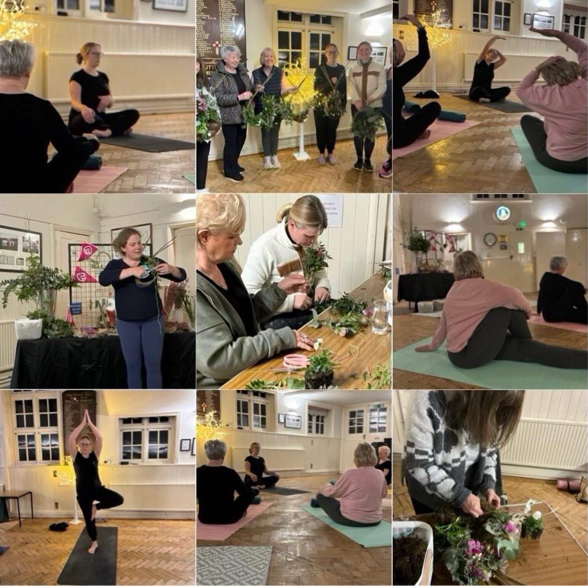 Bloom and Balance evenings are becoming my favourite way to spend a Friday! Thank you to all the fabulous people who attend our session last night.
We enjoyed a relaxing and fun yoga session, before making a gorgeous spring wreath with @timetoblossomwithannie
By the end we were all smiling, feeling relaxed and enjoyed an evening of togetherness.
Stay tuned for the next, if you would like to join us.
#craftandyoga #thegrowconcept #timetoblossom #timeforyou
