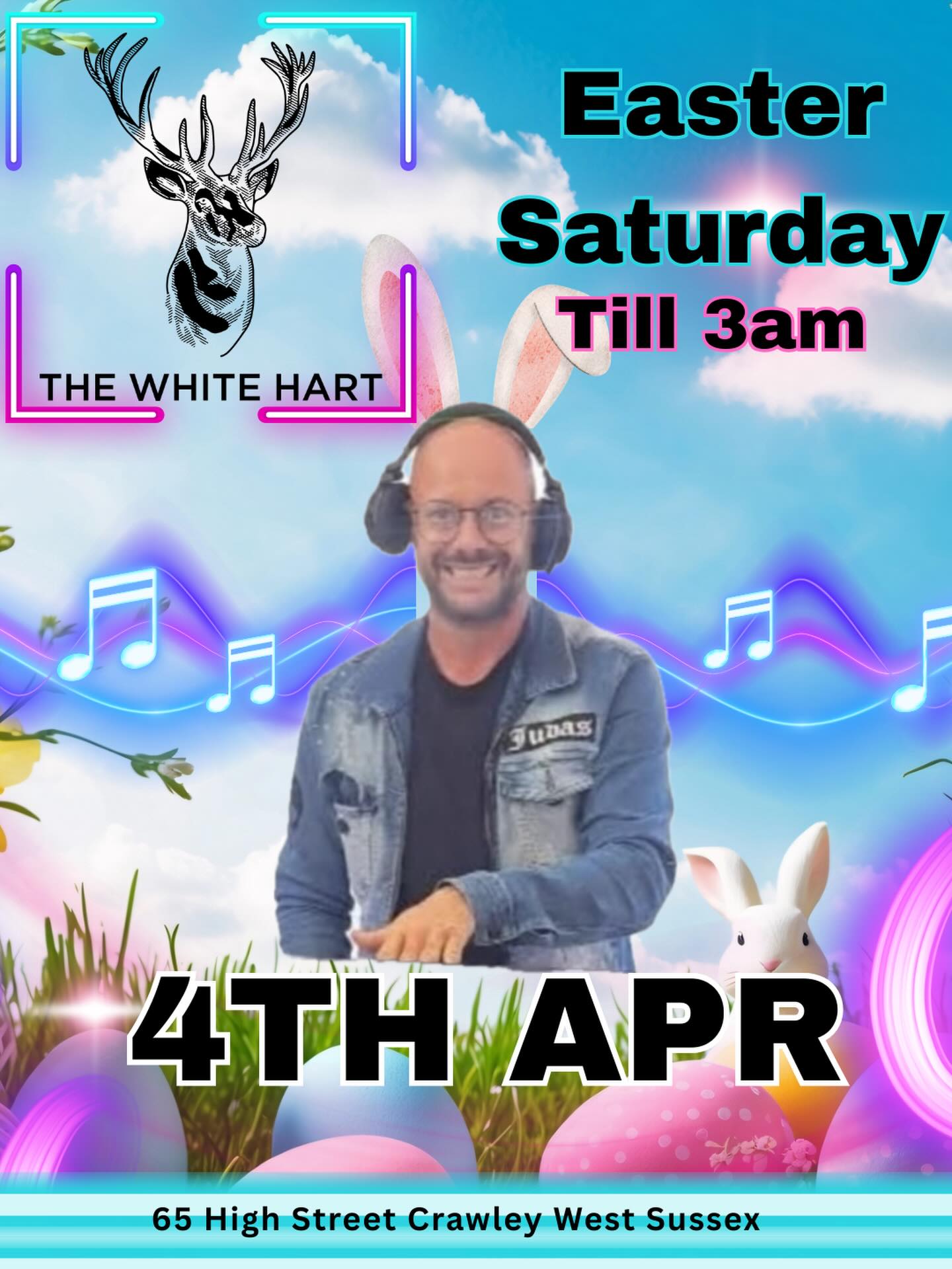Easter Saturday Party Time with Gavin!!! #easter #crawley #crawleywestsussex
