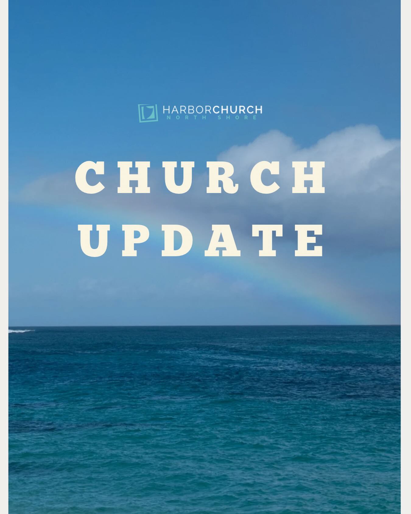 Aloha Harbor family,
Due to the flooding, storm, and unsafe road conditions we are canceling Sunday Service 3/22/26.
We hope to organize some clean up and care efforts for those who experienced any damages from the storm over the next few days, once the roads have been deemed safe and power is restored.
We know that many in our community have been hit hard, but we also know that our God is always with us through the storms and trials we face. By His grace we can extend help to those in need and comfort to all.
“He who dwells in the shelter of the Most High will abide in the shadow of the Almighty. I will say to the Lord, “My refuge and my fortress, my God, in whom I trust.””
Psalm 91:1-2 ESV
