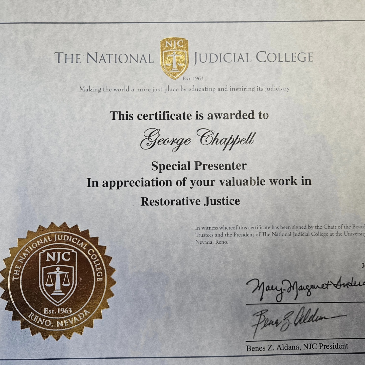 Restoring Citizens sharing our stories with the University of San Diego National Judicial College workshop!!
Amazing work our Judicial members do on a daily!
#plantingseeds#