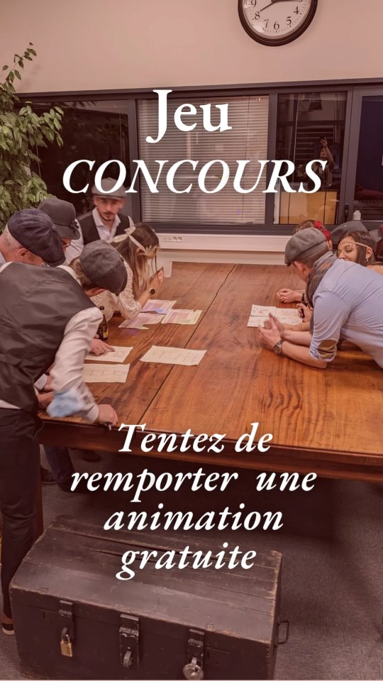 🎂 GOPLAY FÊTE SES 10 ANS !
Le moment est venu pour nous de vous dévoiler une surprise que l’on préparait depuis longtemps 👀
🚨 JEU CONCOURS EXCEPTIONNEL 🚨
Depuis 2016, on crée des moments inoubliables…
Aujourd’hui, c’est à votre tour d’en profiter 😍
🎁 À GAGNER :
- 1 animation immersive clé en main
- Dans le lieu de VOTRE choix
- Pour VOTRE événement (anniversaire, fêtes,...)
- Valable jusqu’en décembre 2027
💥Animation 100% OFFERTE !!!
🎯 Pour participer :
1️⃣ Like ce post
2️⃣ Suis notre page
3️⃣ Tag 2 personnes avec qui tu aimerais vivre ce moment 👇
(💬 1 commentaire = 1 chance en plus, lâche-toi !)
🔥 Partage ce post en story en nous identifiant
🎉 Tirage au sort le : 2 octobre 2026
📍 Animation possible sur toute la Normandie
💬 Pour nos 10 ans, on veut vous faire rêver…
Dis-nous en commentaire où et pour quoi tu jouerais 👇
#animgoplay #escapegame #cluedogeant #normandie #concours